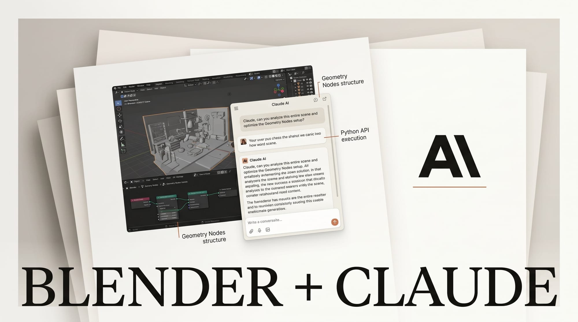 Claude's Official Blender Connector: Setup and Workflow