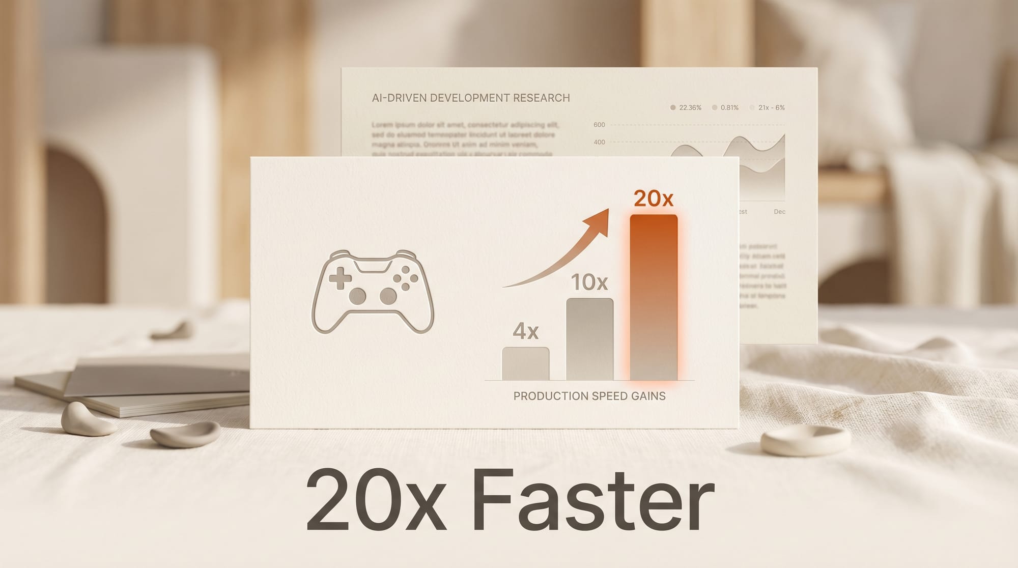 Game Studios Hit 4-20x Faster With AI