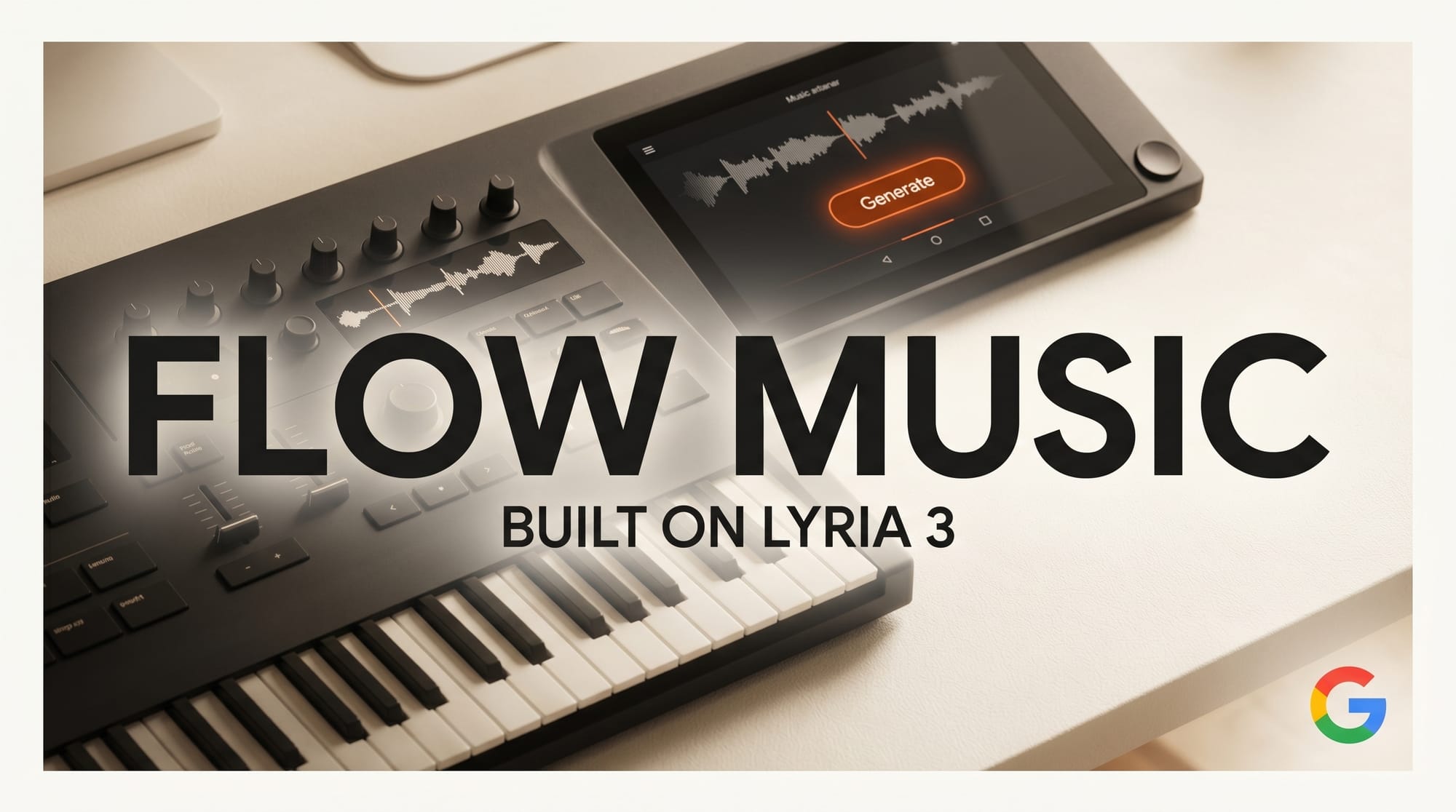 Google Flow Music Launches: AI Song Studio Built on Lyria 3