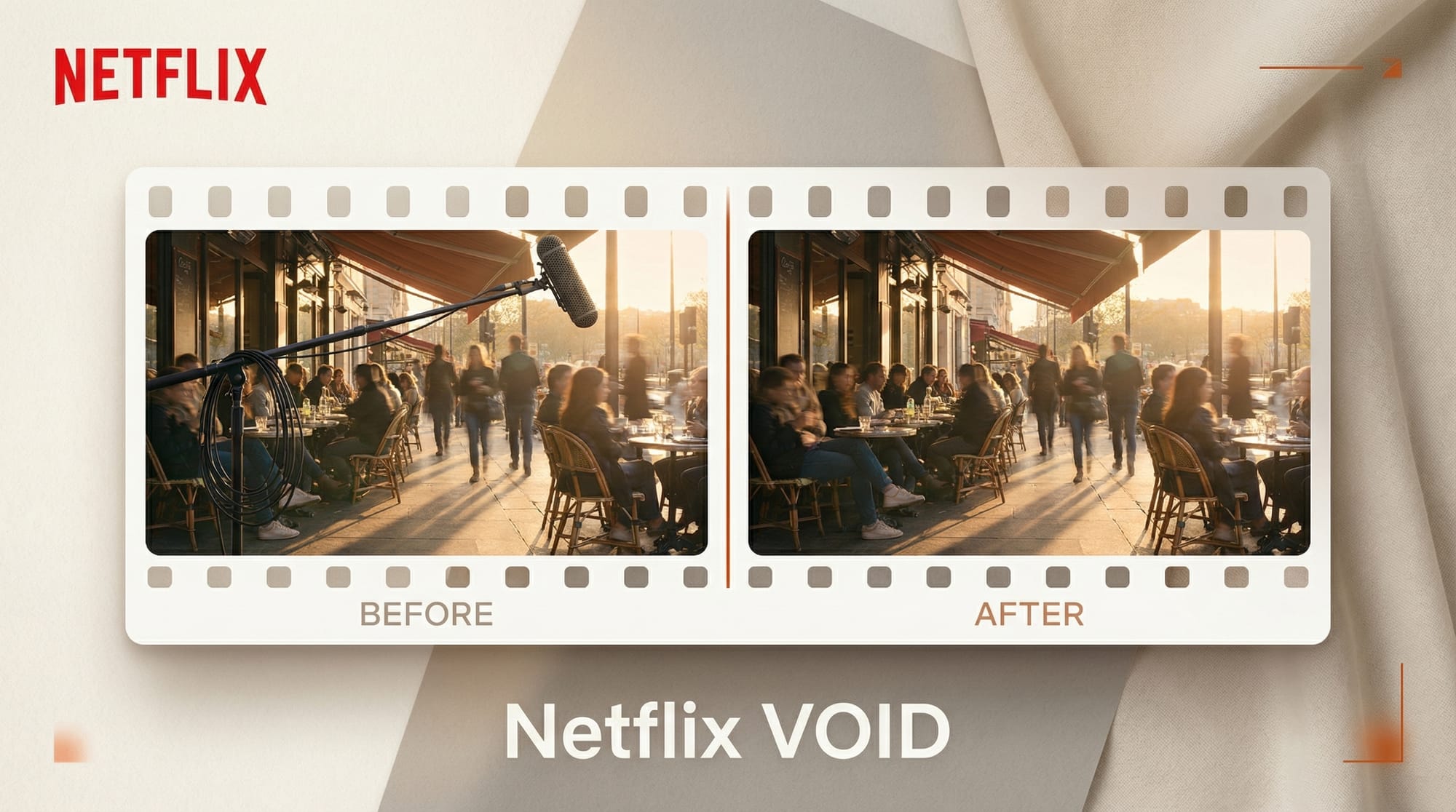 Netflix Open-Sources VOID for Physics-Aware Video Removal