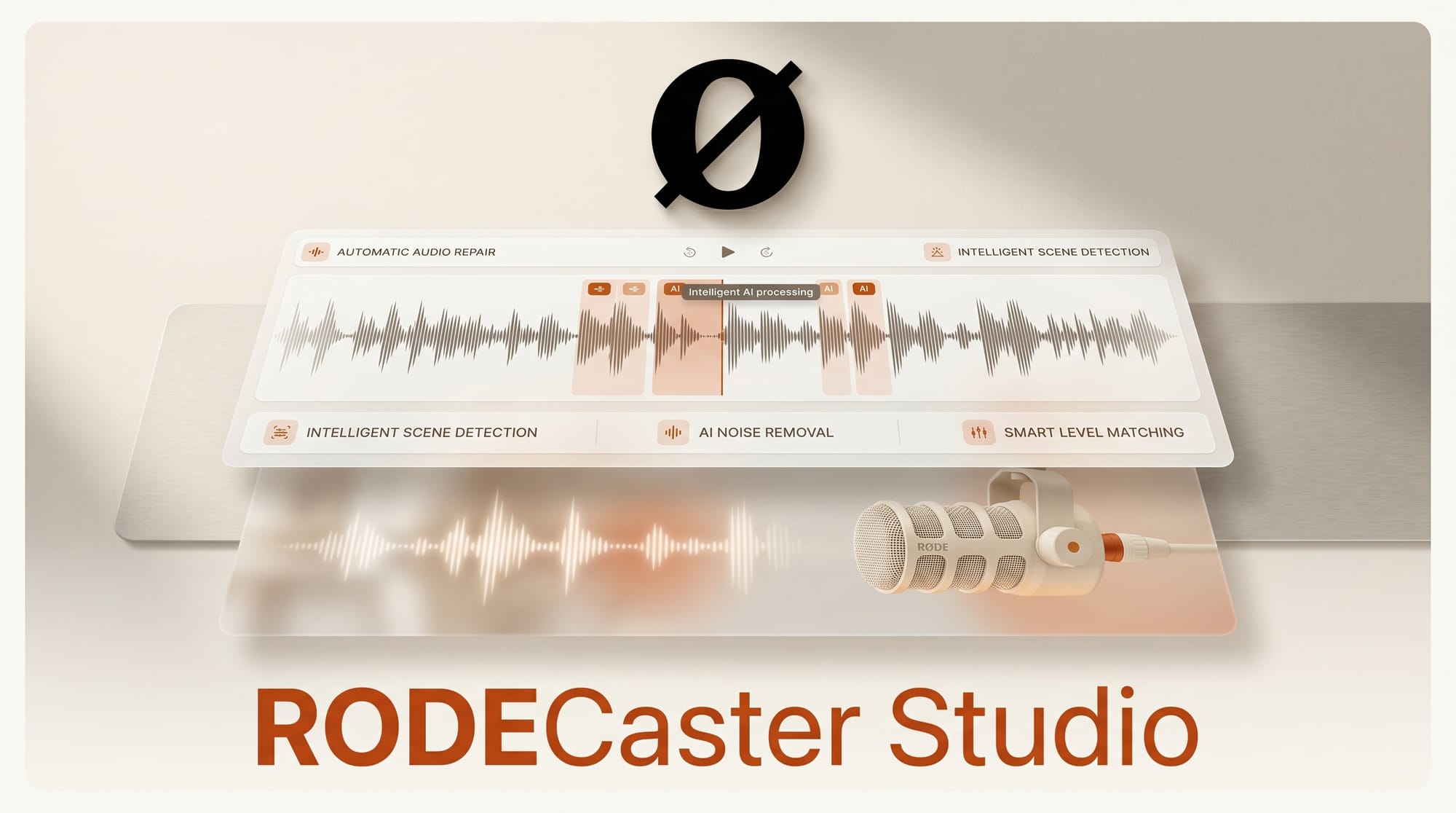 RODE Launches RODECaster Studio: AI Podcast Post-Production App
