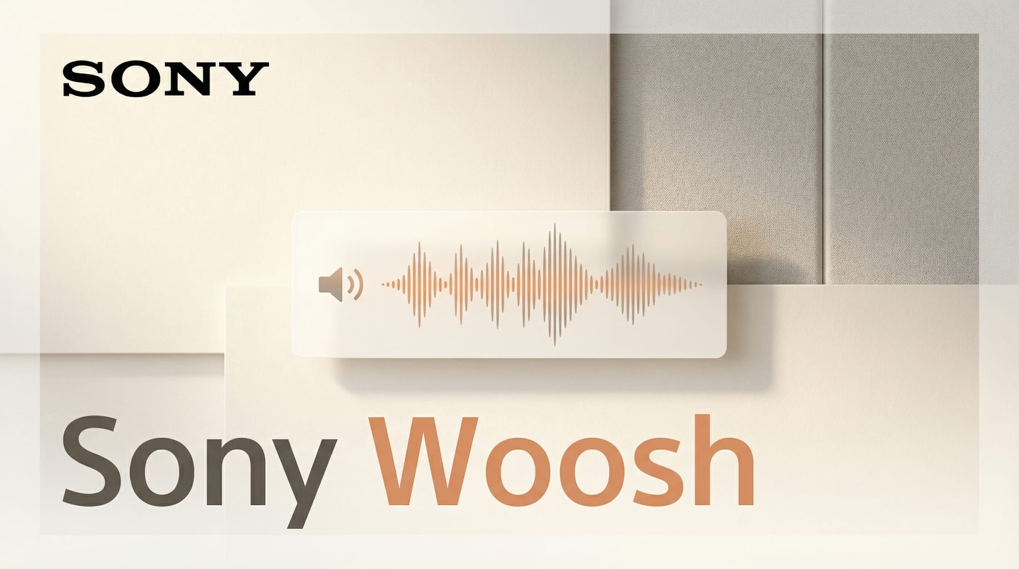 Sony Woosh: Open Source Sound Effects AI Model