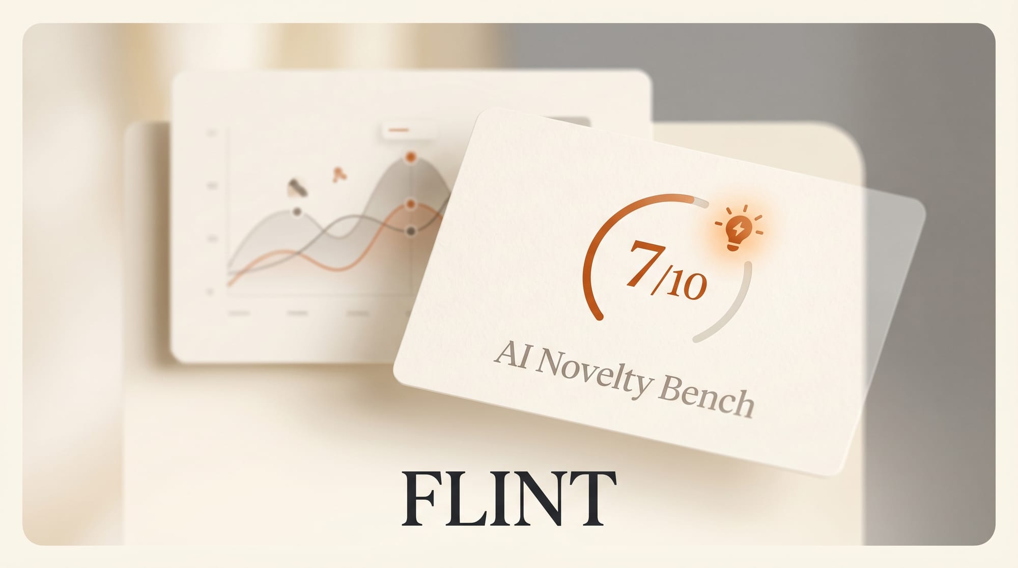 Springboards Flint Scores 7/10 on AI Novelty Bench