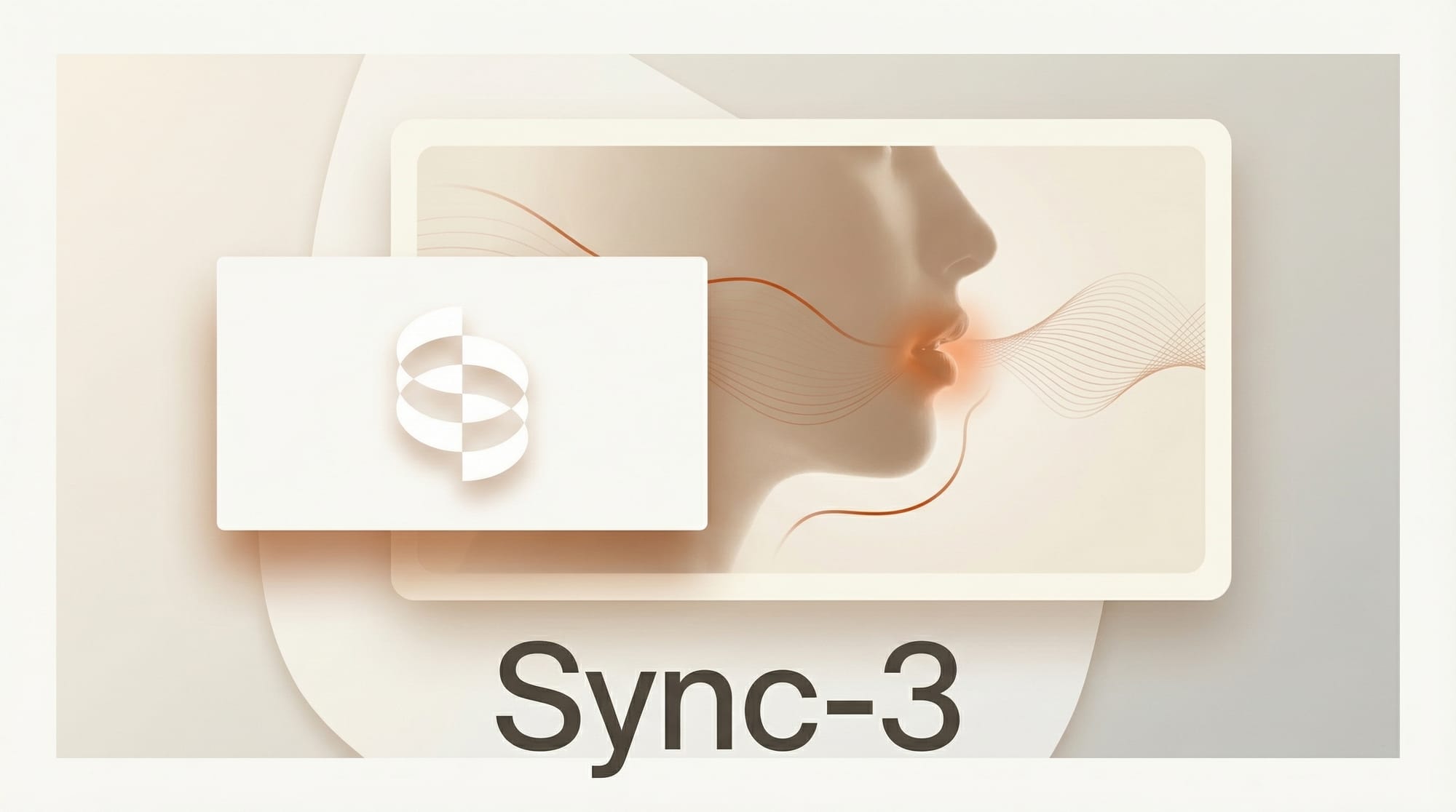 Sync-3 Ships 4K AI Lipsync With Full-Shot Processing