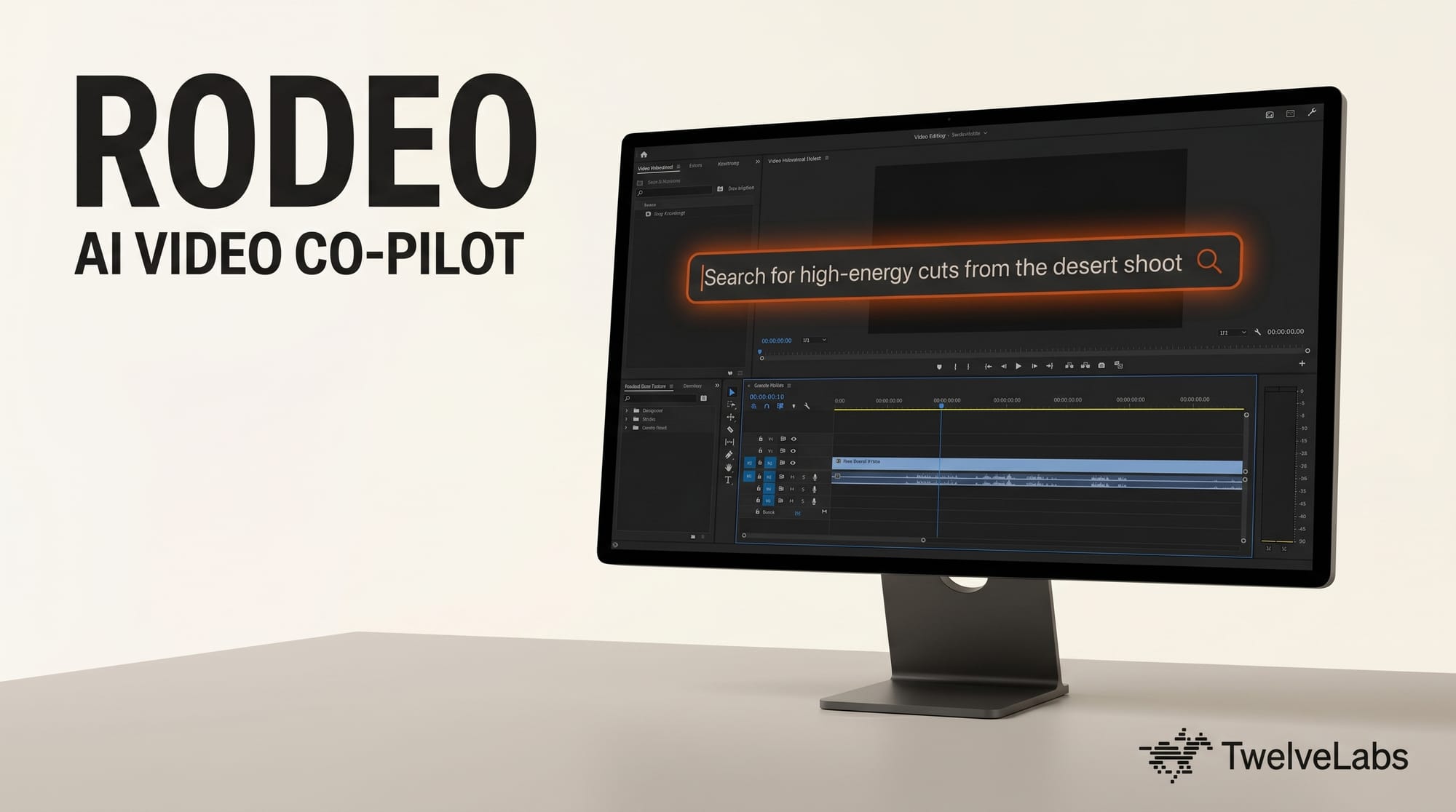 TwelveLabs Launches Rodeo, an AI Video Co-Pilot for Editors