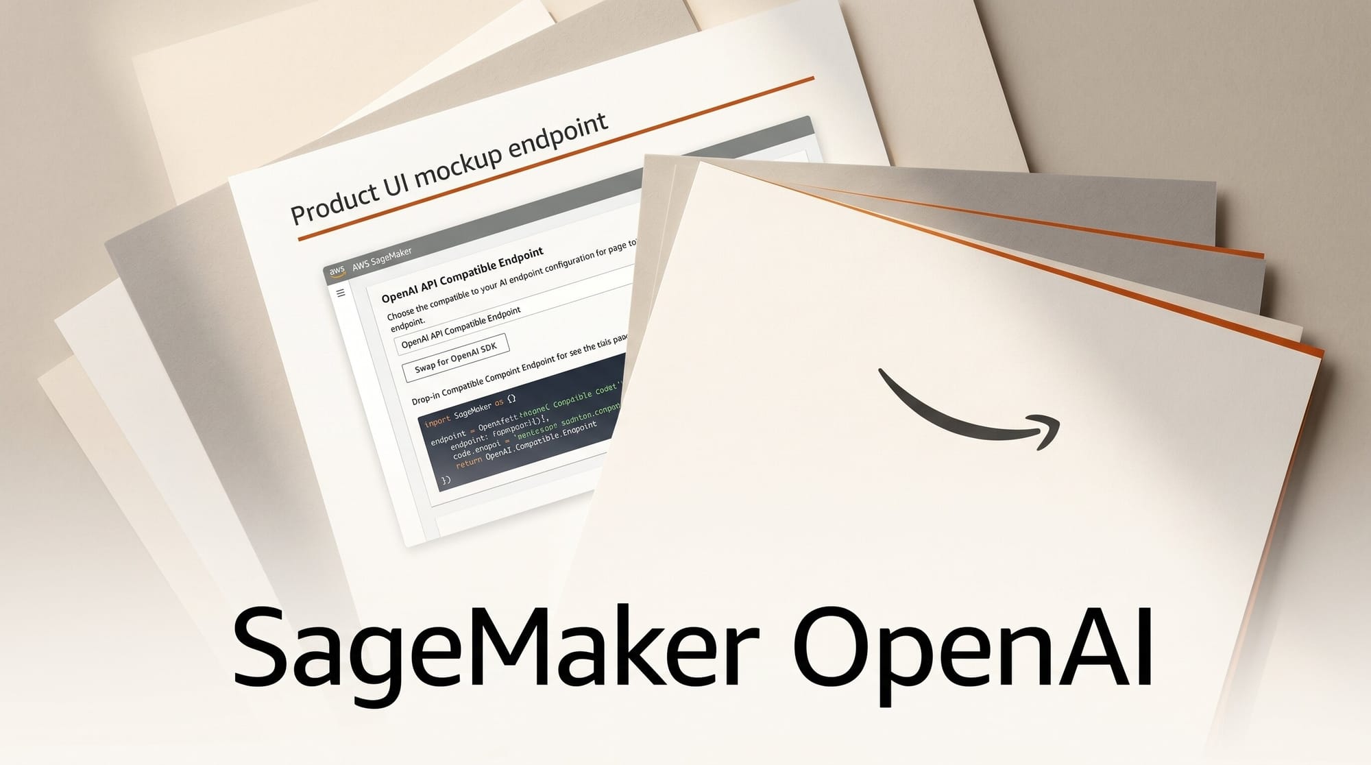 SageMaker Adds OpenAI-Compatible API: Drop-In Endpoint Swap