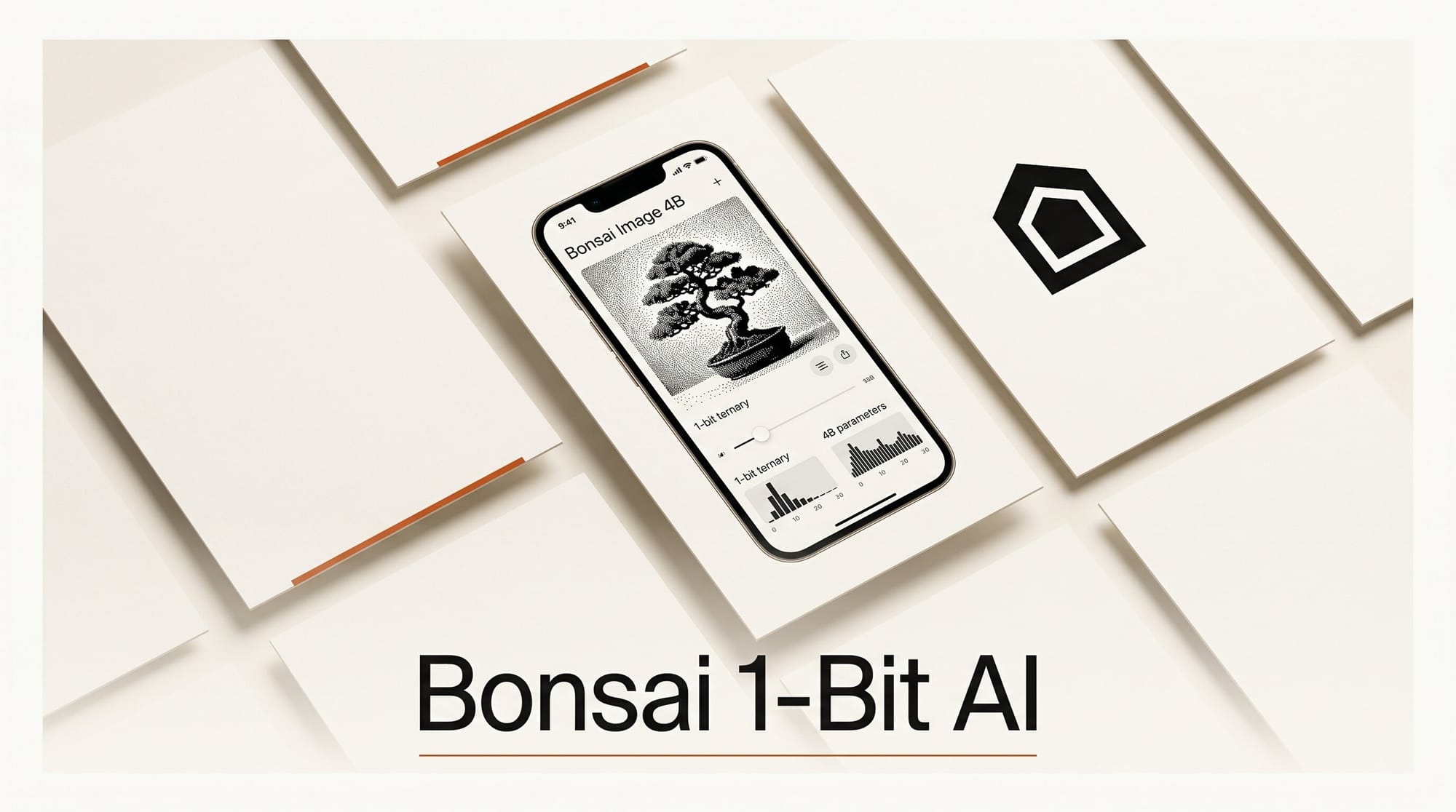 Bonsai Image 4B: 1-Bit AI Image Gen Runs on iPhone