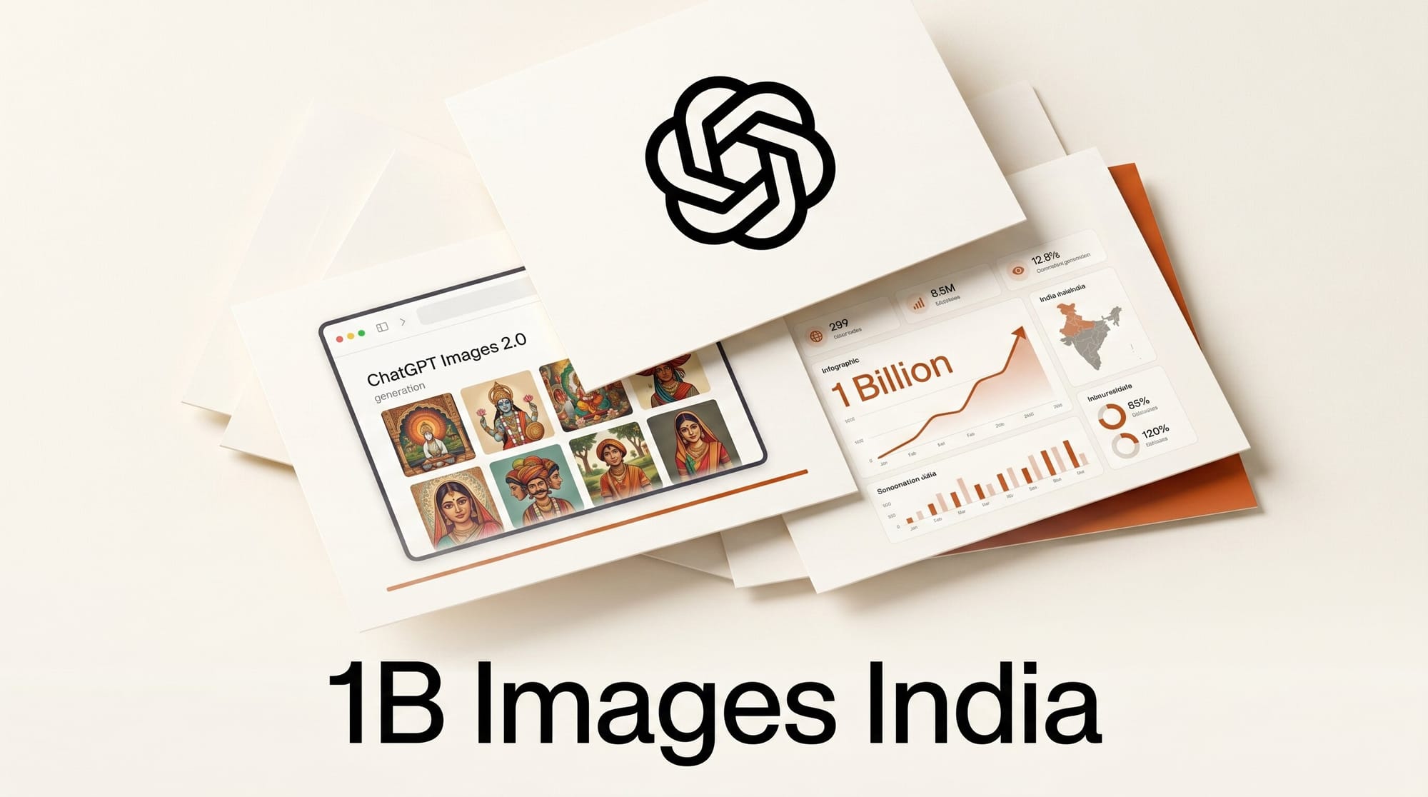 ChatGPT Images 2.0 Hits 1B Creations in India in 30 Days
