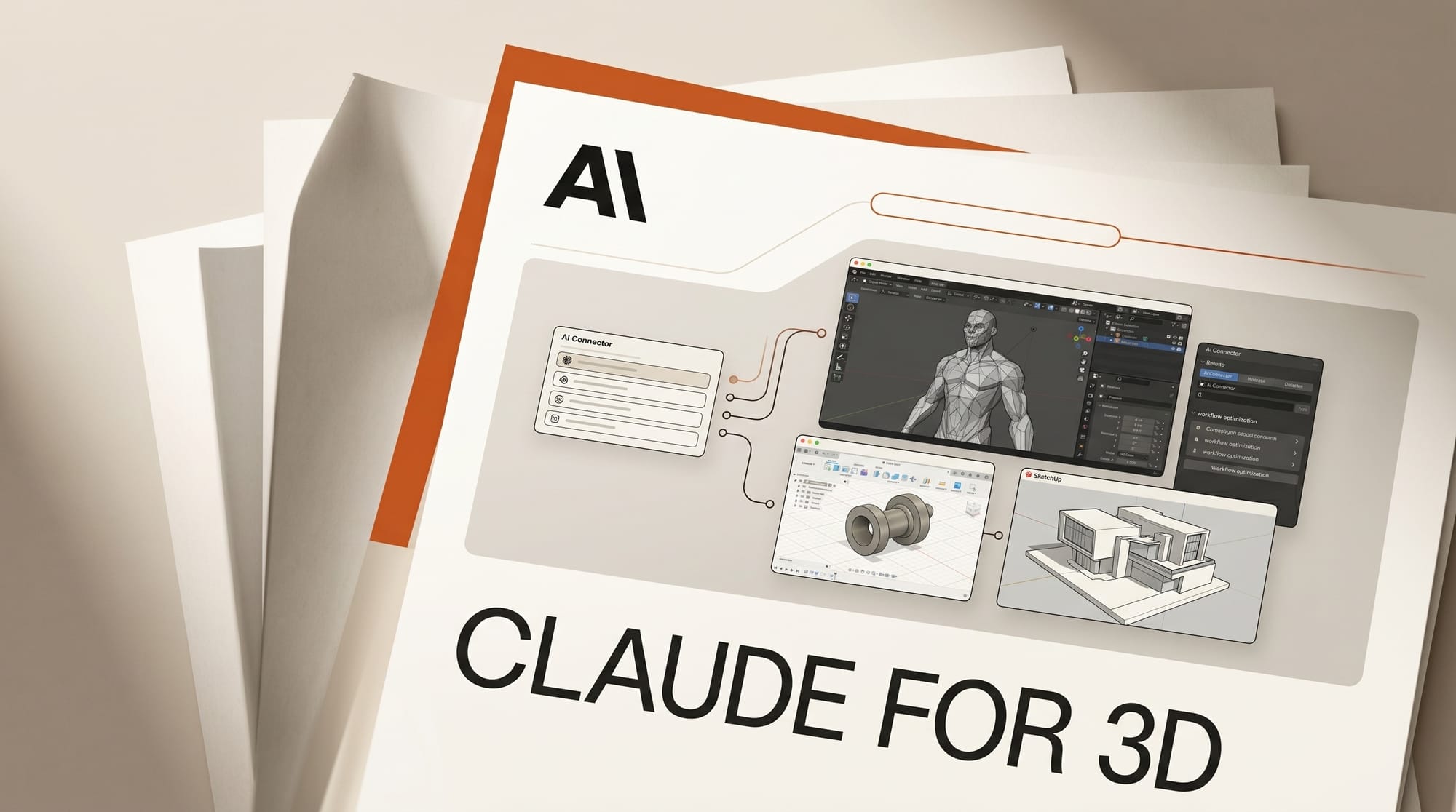 Claude for 3D Artists: Blender, Fusion, SketchUp Workflow in 2026