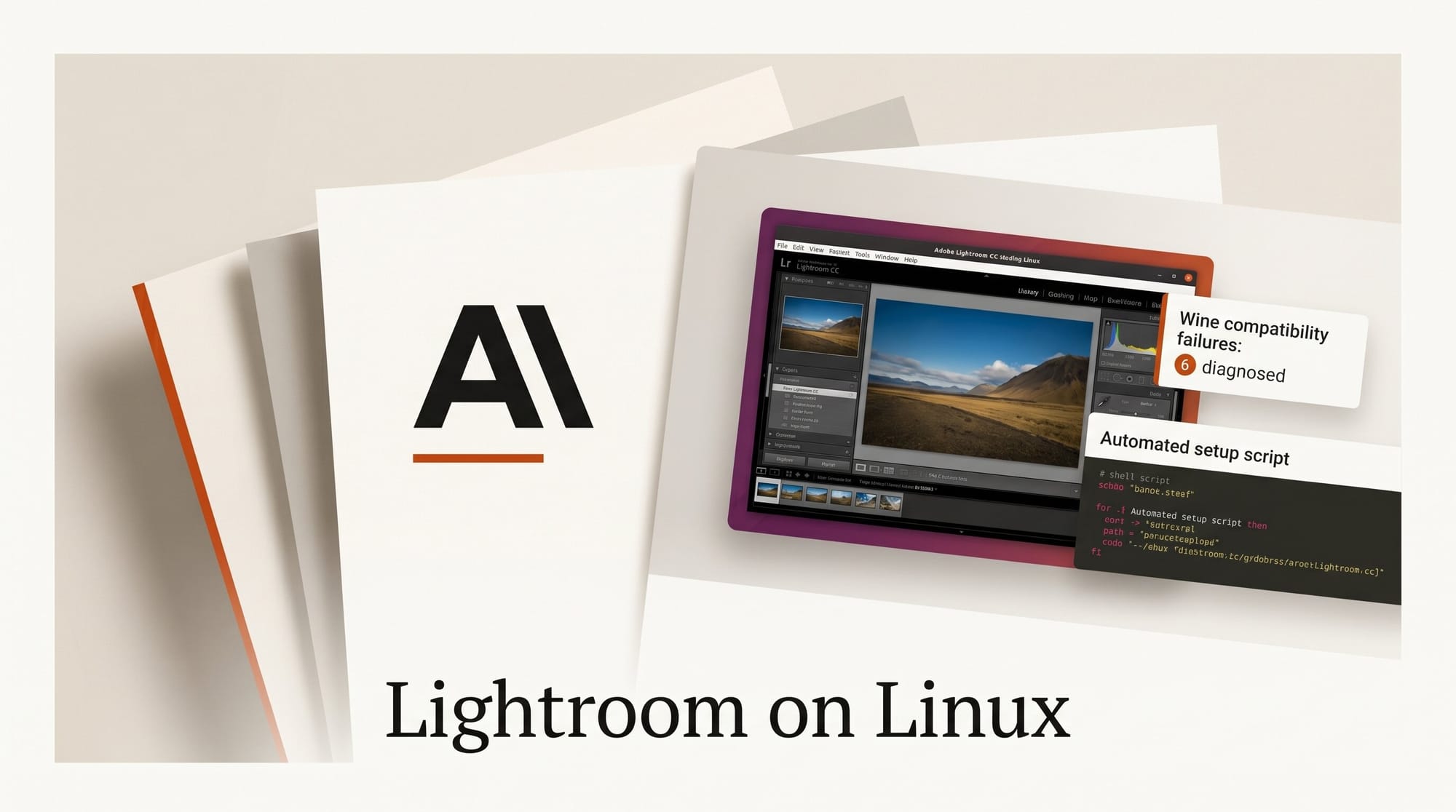 Lightroom CC Runs on Linux: Claude Opus 4.7 Did the Work