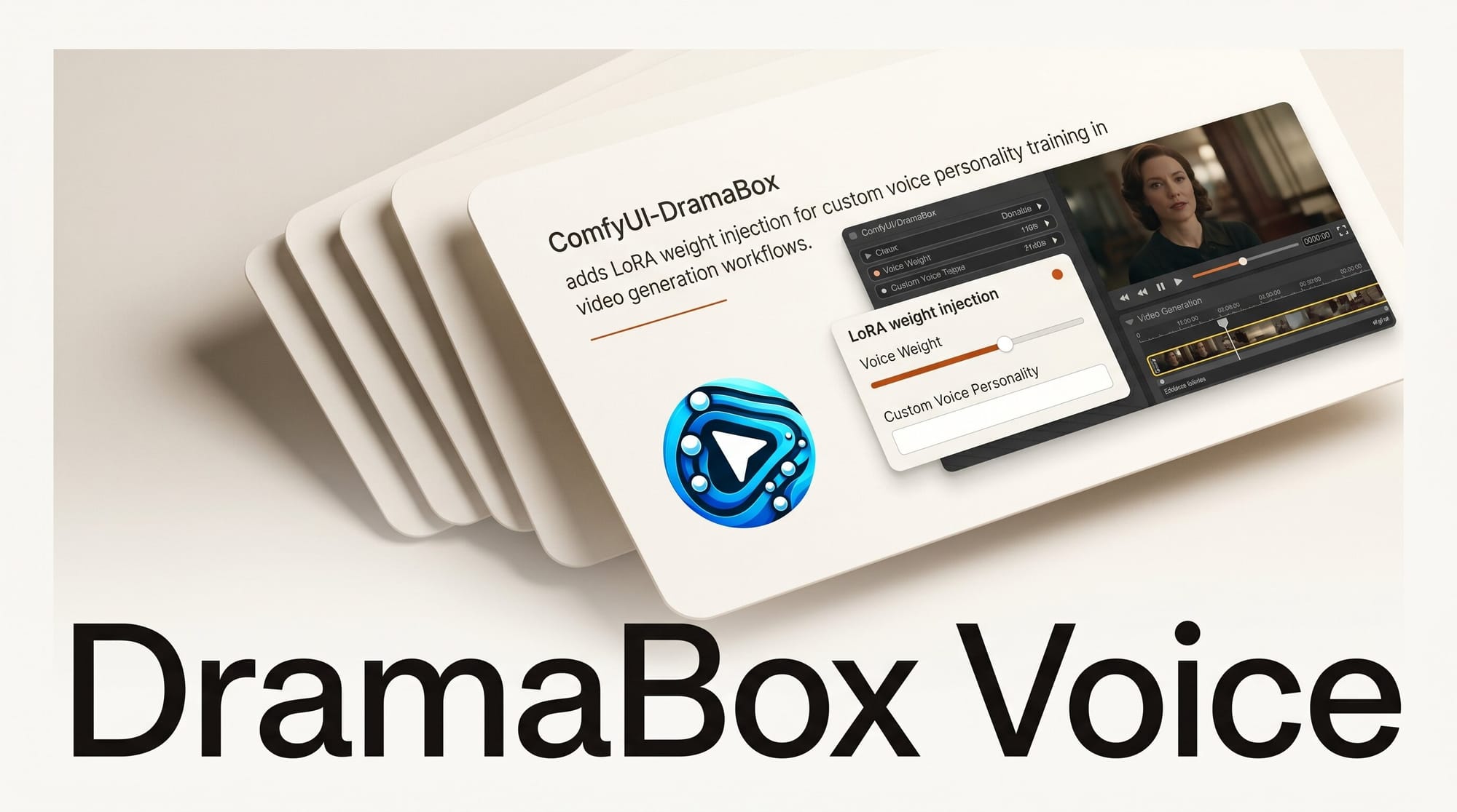 ComfyUI-DramaBox Adds LoRA Support for Custom Voice Training