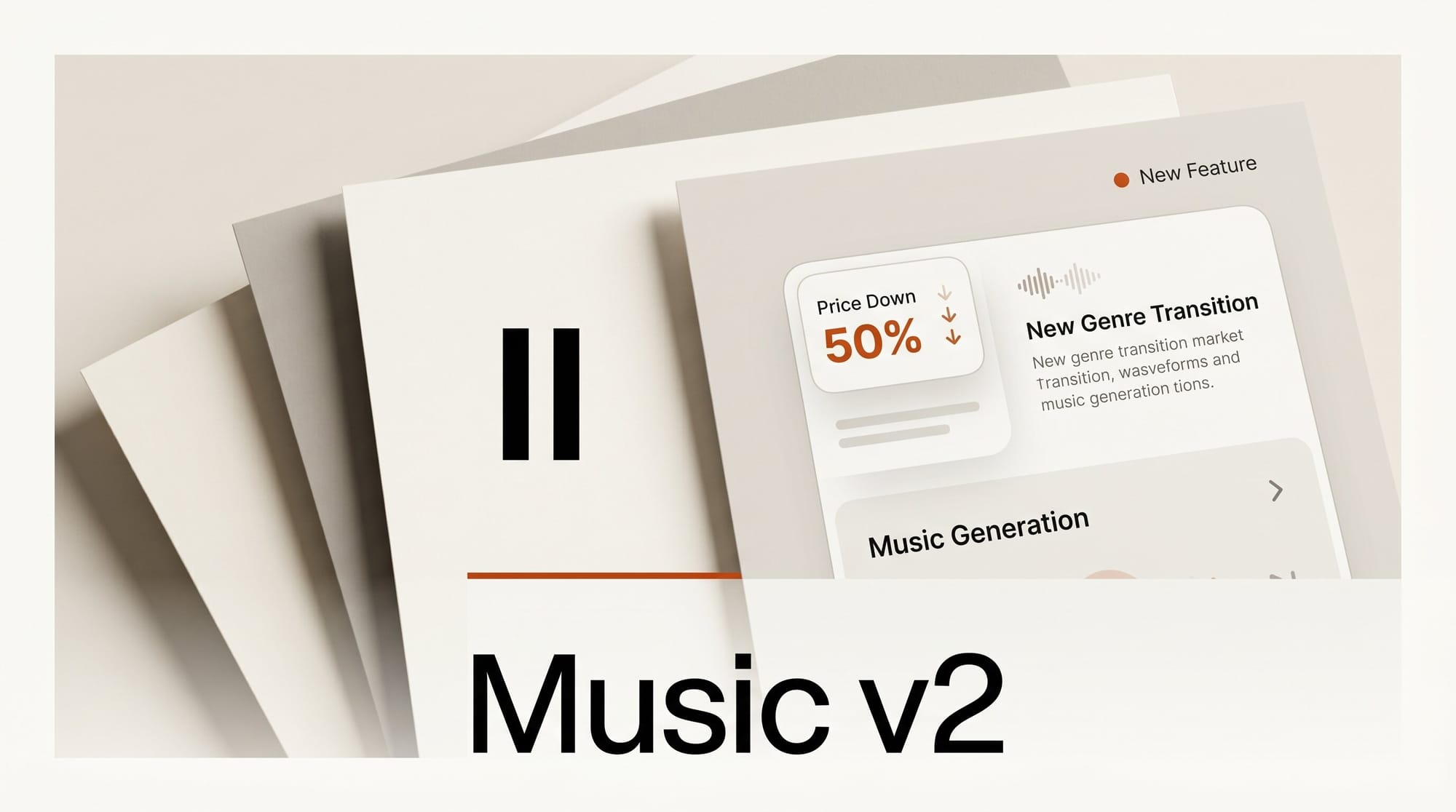 ElevenLabs Music v2: 50% Cheaper, Genre Transitions Now