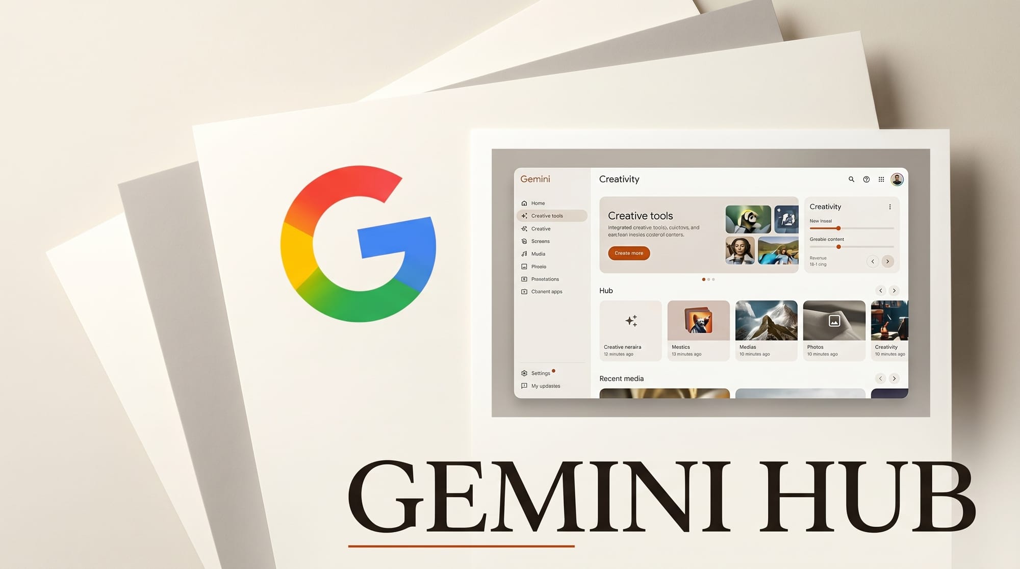 Gemini App Redesign Brings Image, Video, Music Together