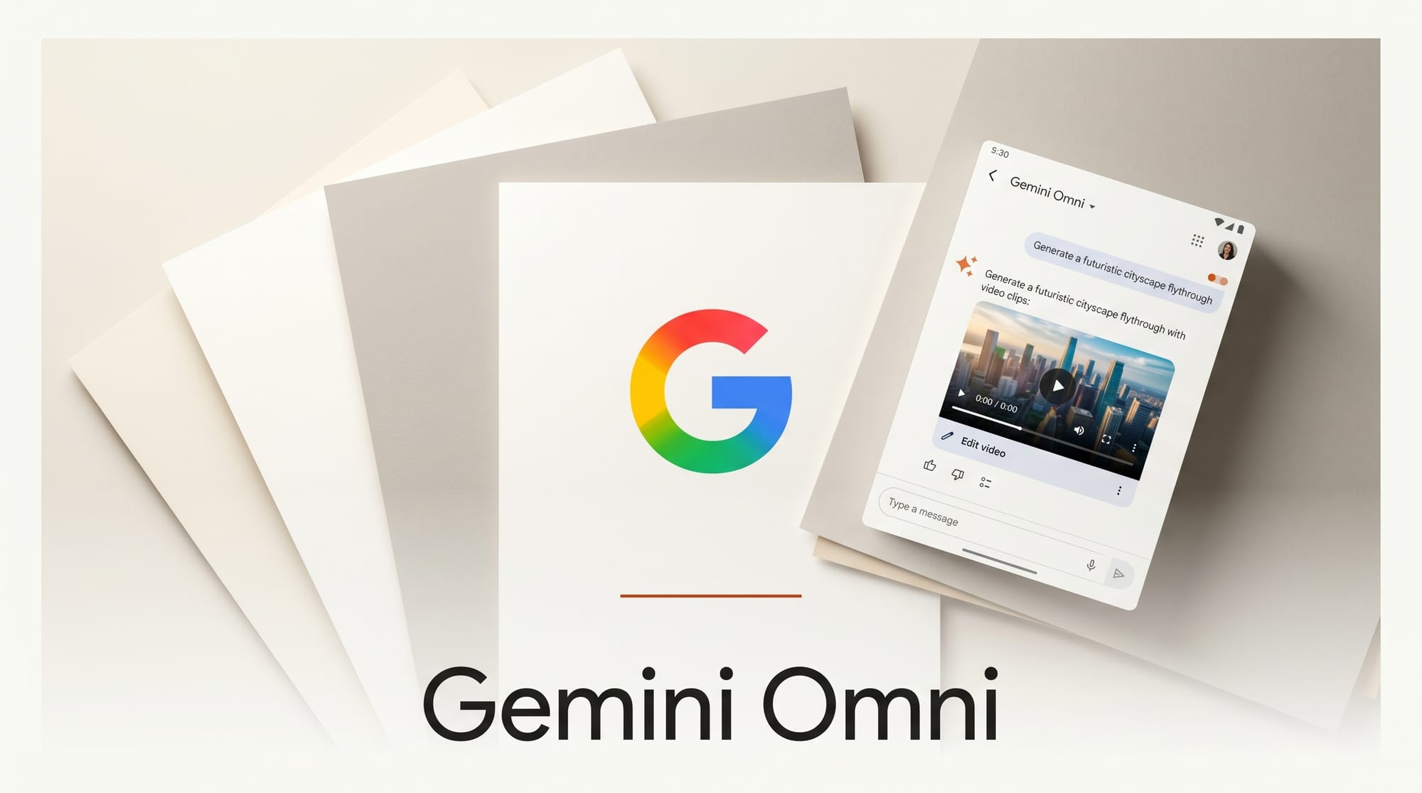 Gemini Omni: Google's New AI Video Model, First Look