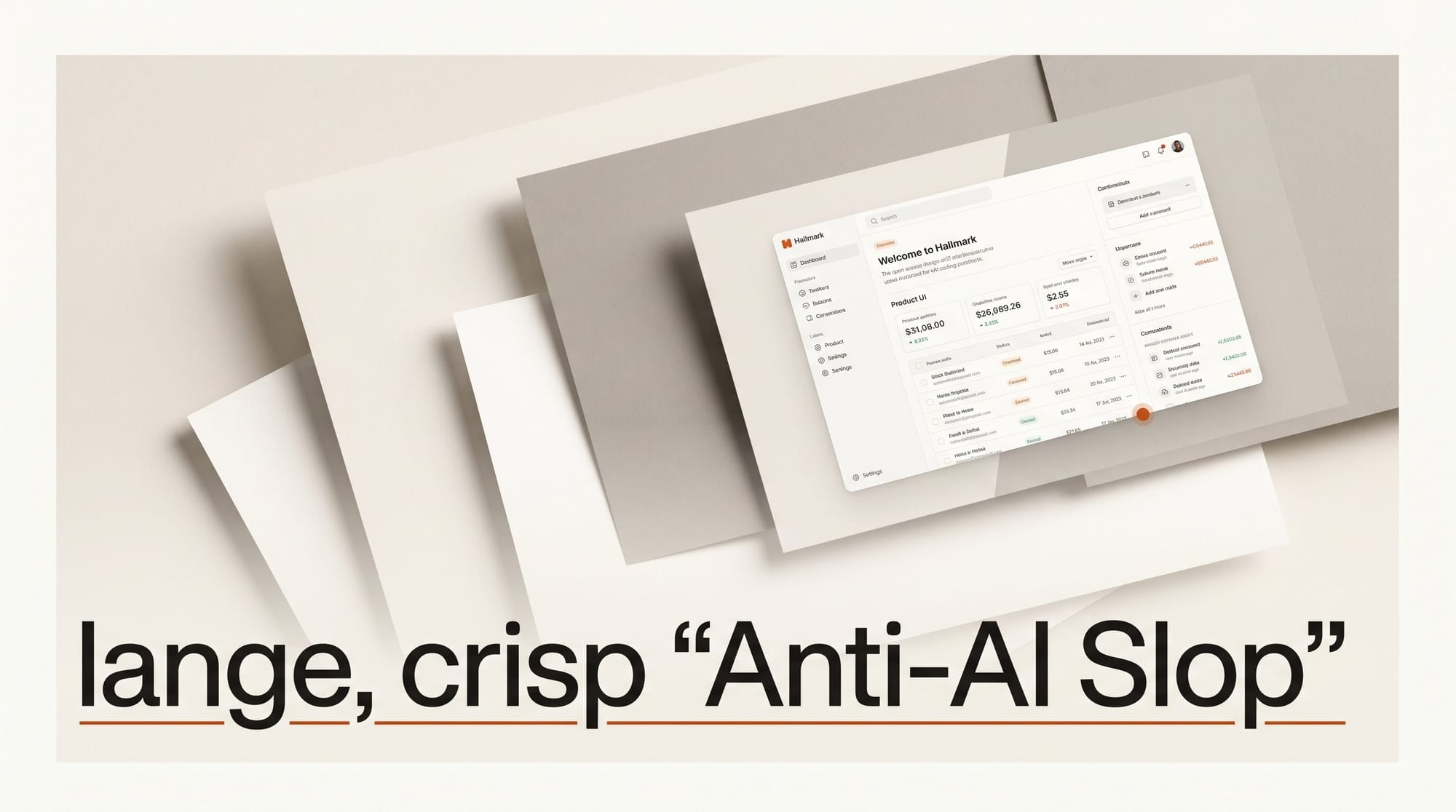Hallmark Stops AI-Slop in Claude Code, Cursor, Codex Builds