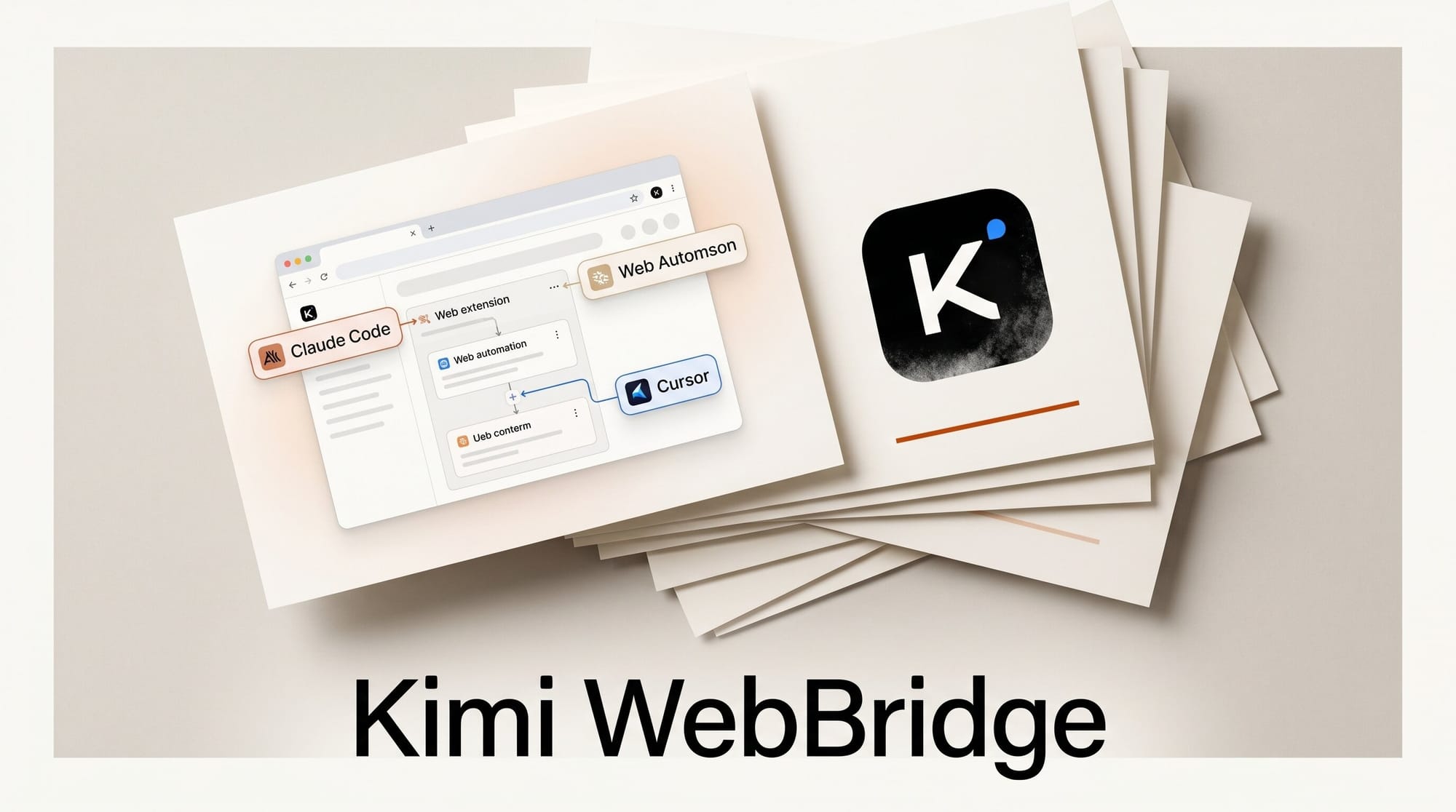 Kimi WebBridge Lets Claude Code Drive Your Browser