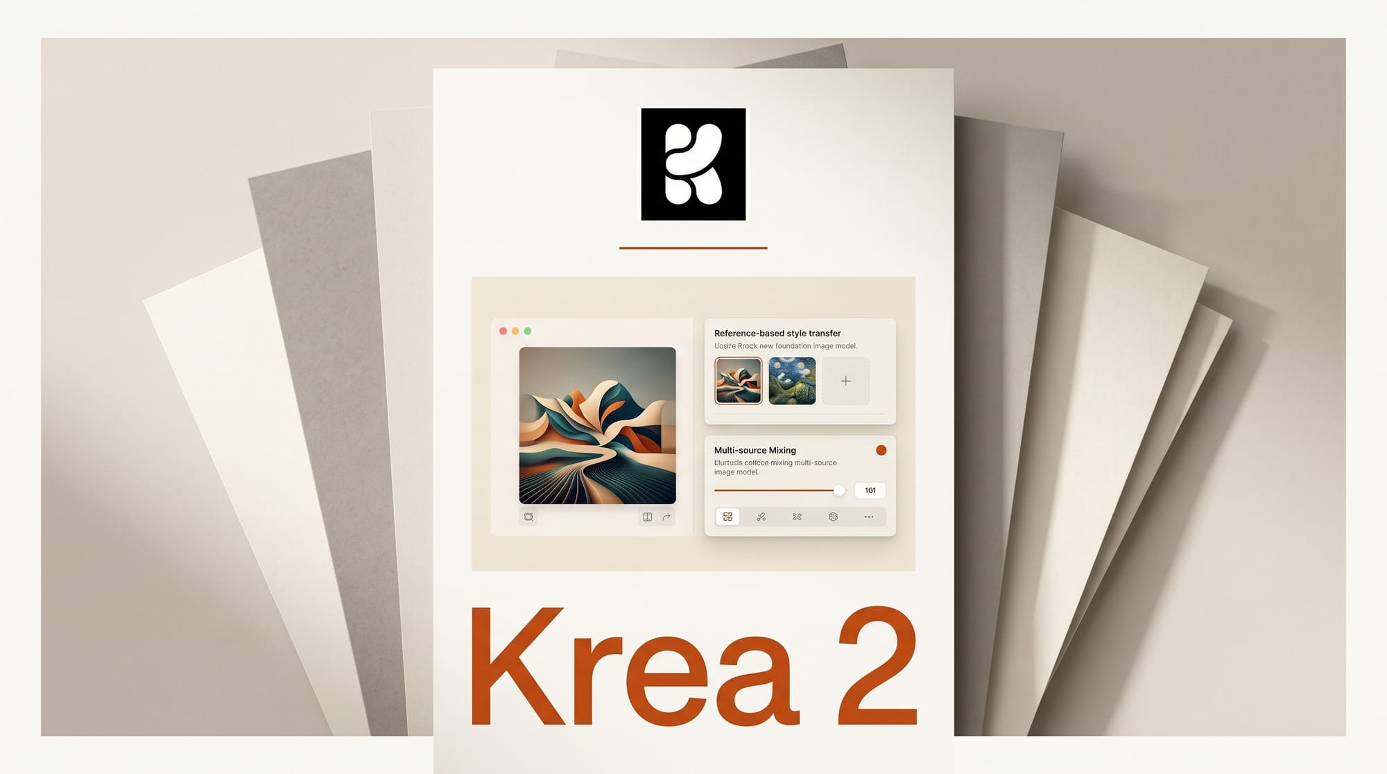 Krea 2: Foundation Image Model With Built-In Style Transfer