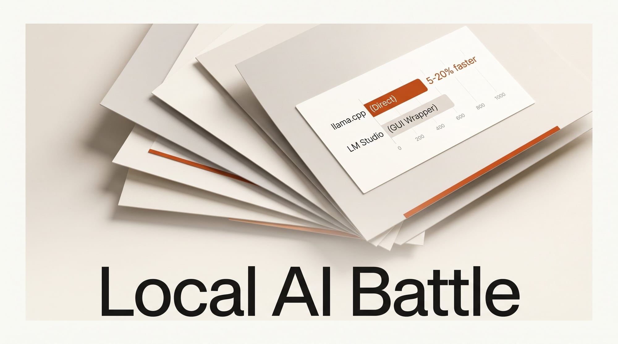 llama.cpp vs LM Studio: Local AI Without the Overhead