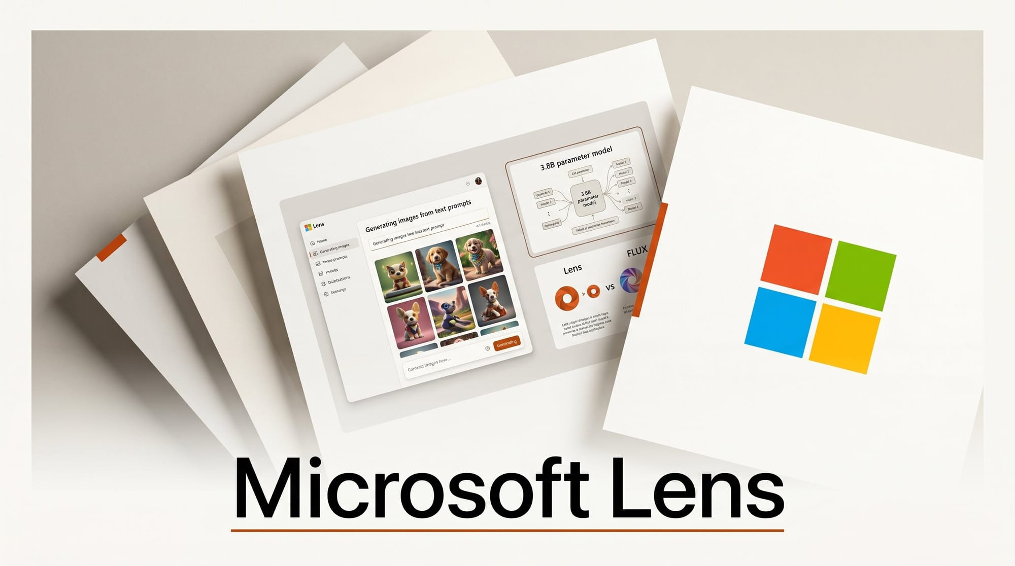 Microsoft Lens Open-Sourced: 3.8B Image Model Matches FLUX