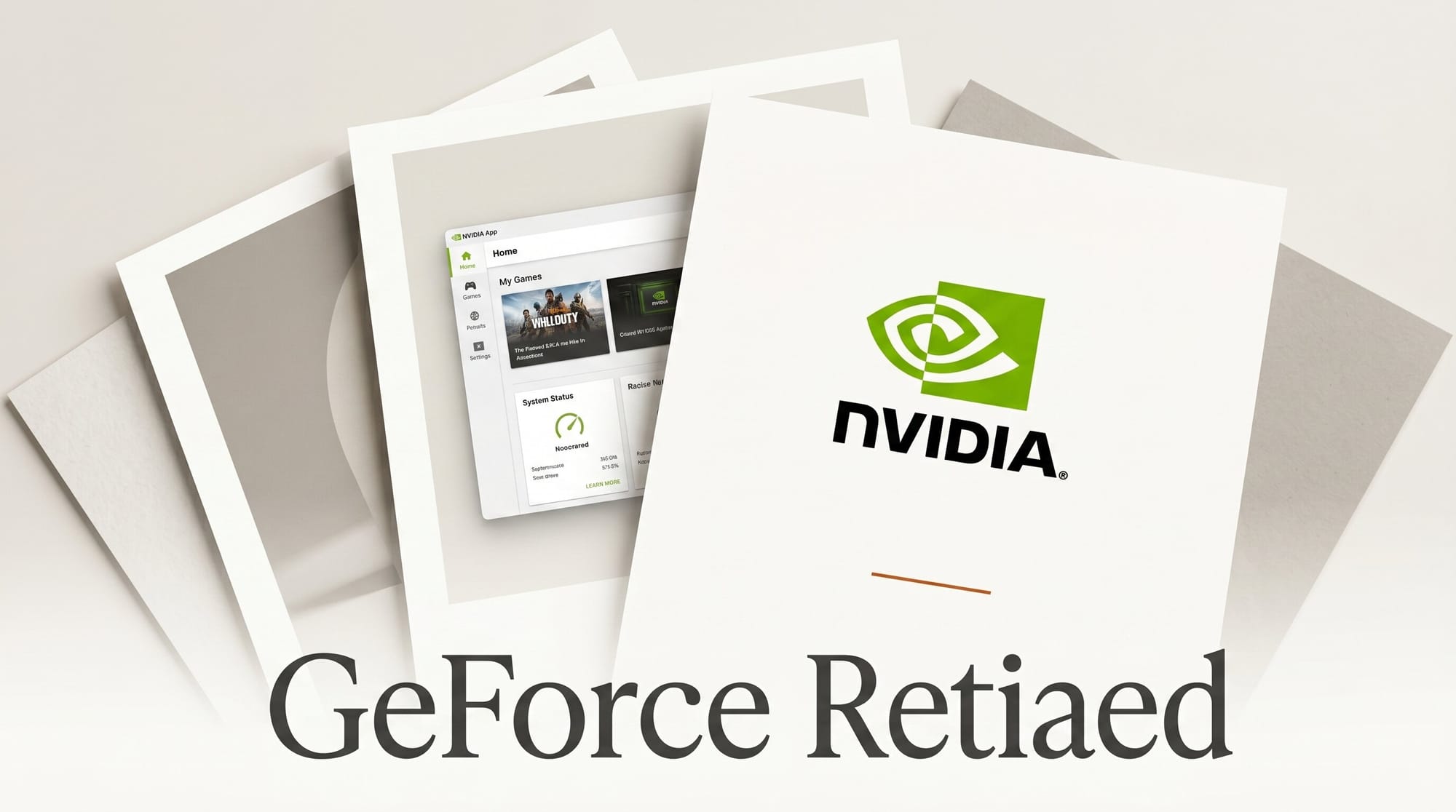 NVIDIA Retires GeForce Control Panel After 20 Years