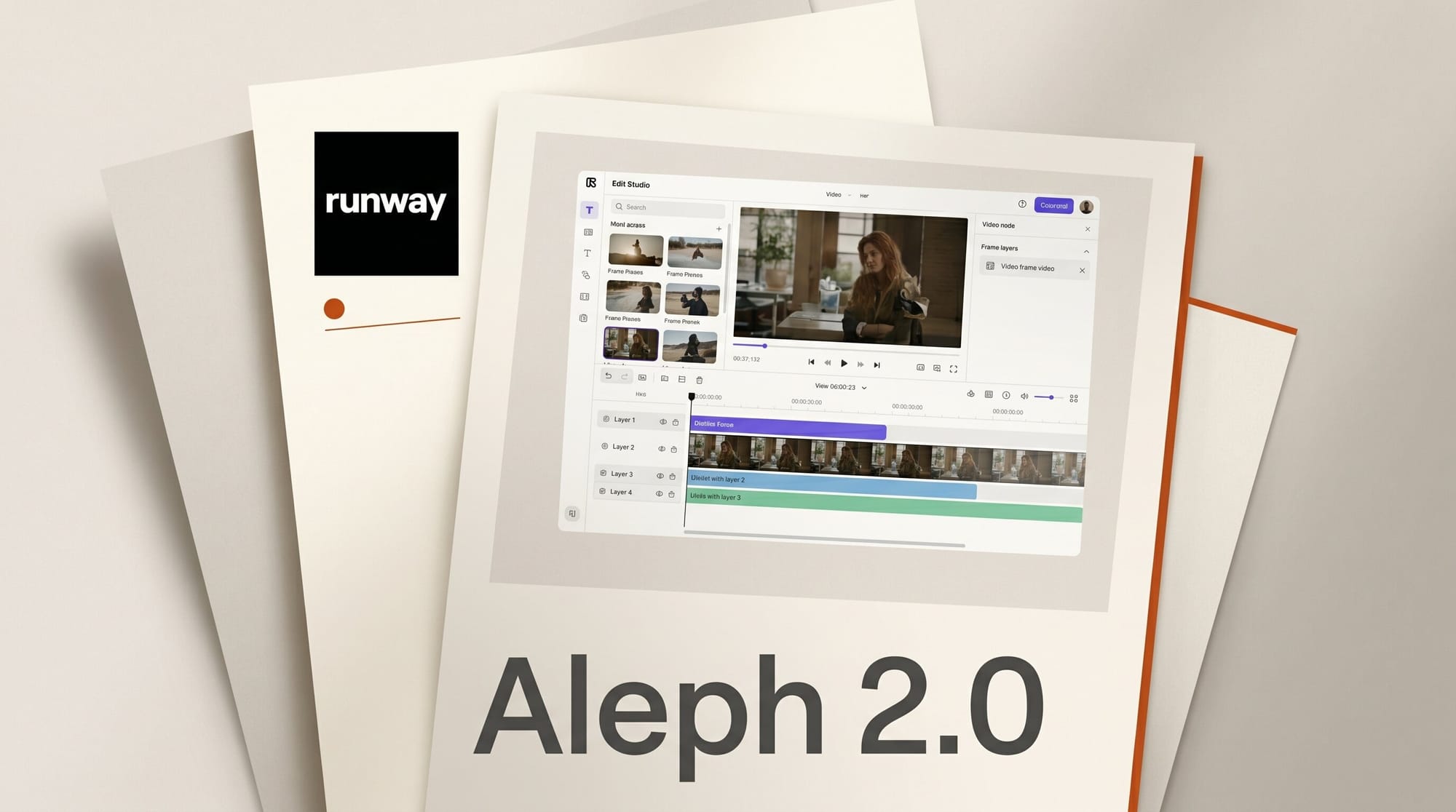 Runway Aleph 2.0 and Edit Studio Land for Pro Users