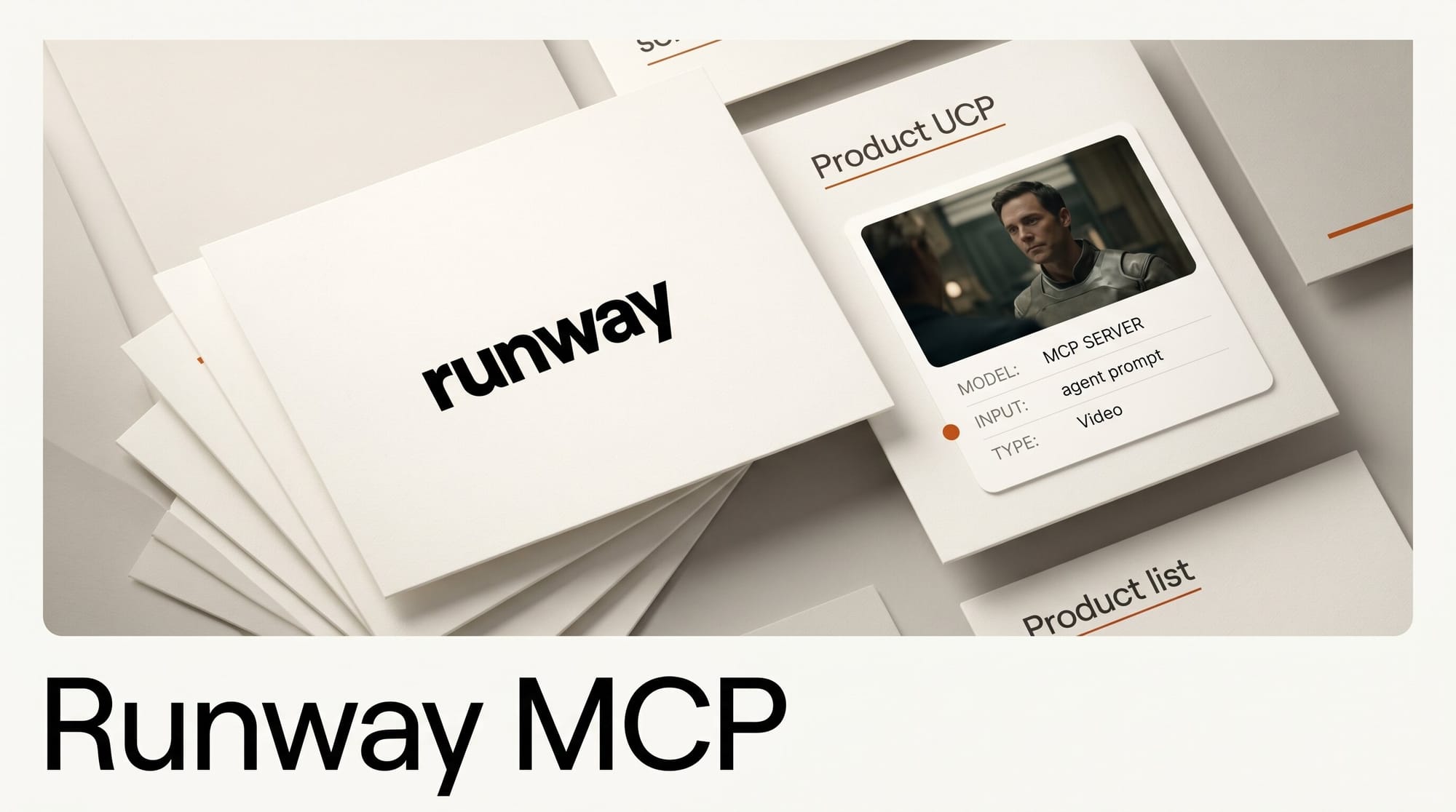 Runway MCP: Generate Images and Video in Any MCP Agent