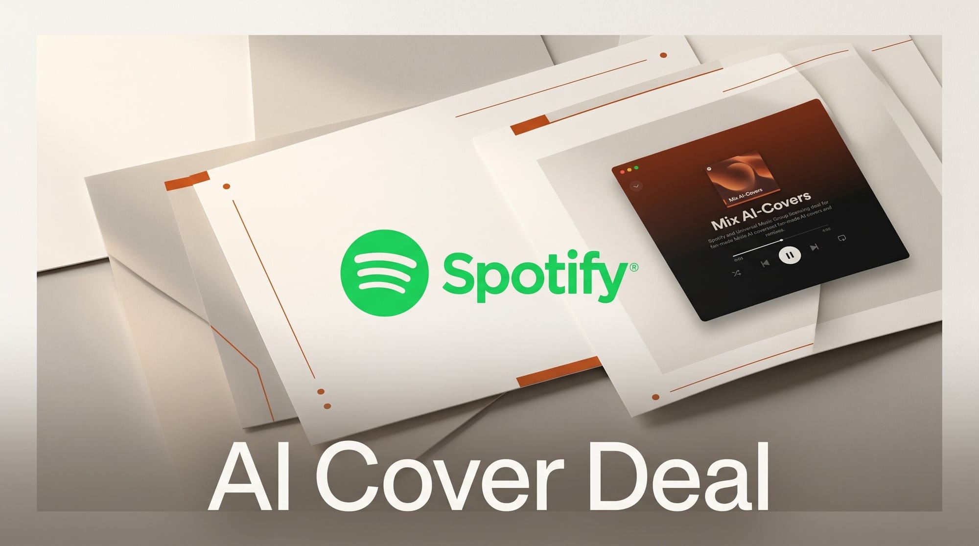 Spotify and UMG Strike AI Cover and Remix Licensing Deal