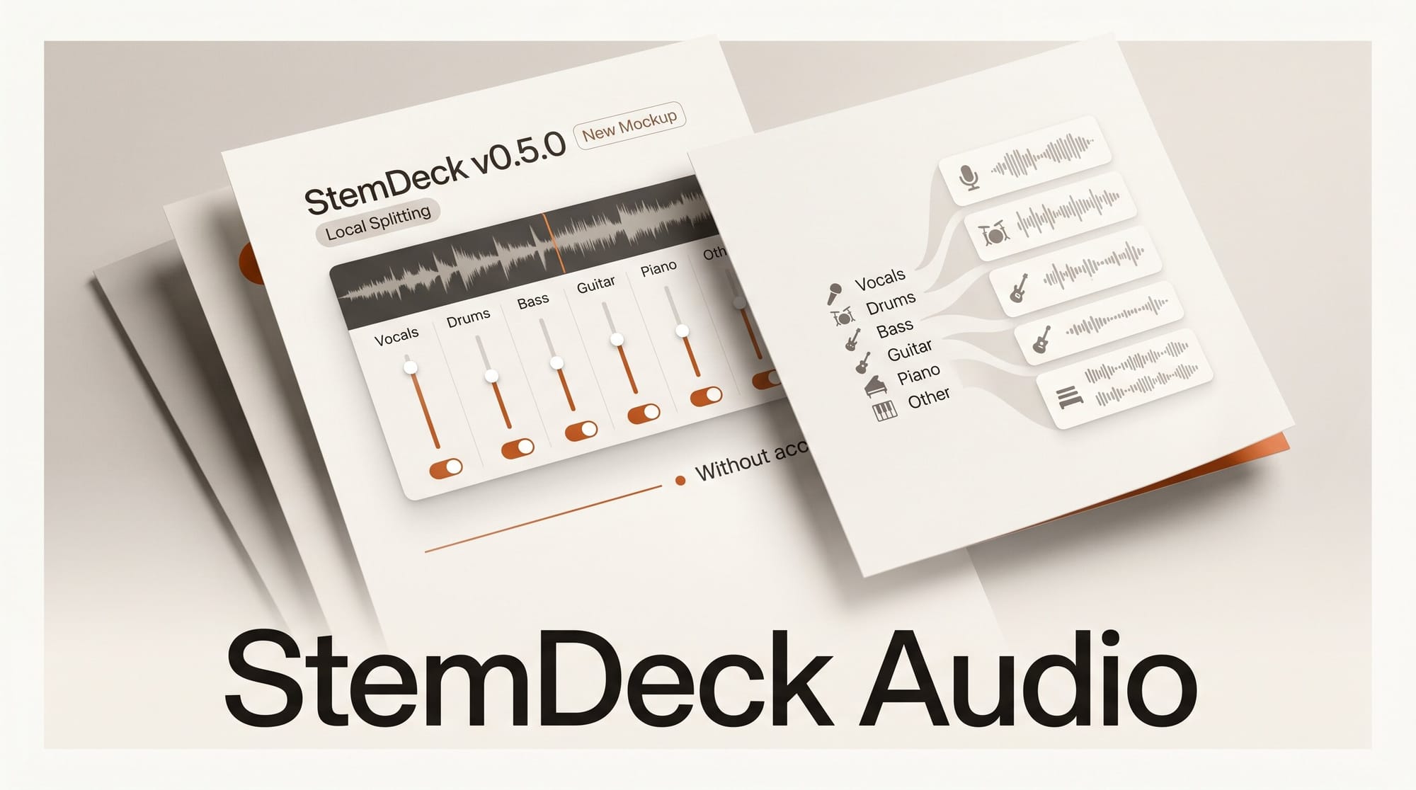 StemDeck: Free Local Audio Stem Separation