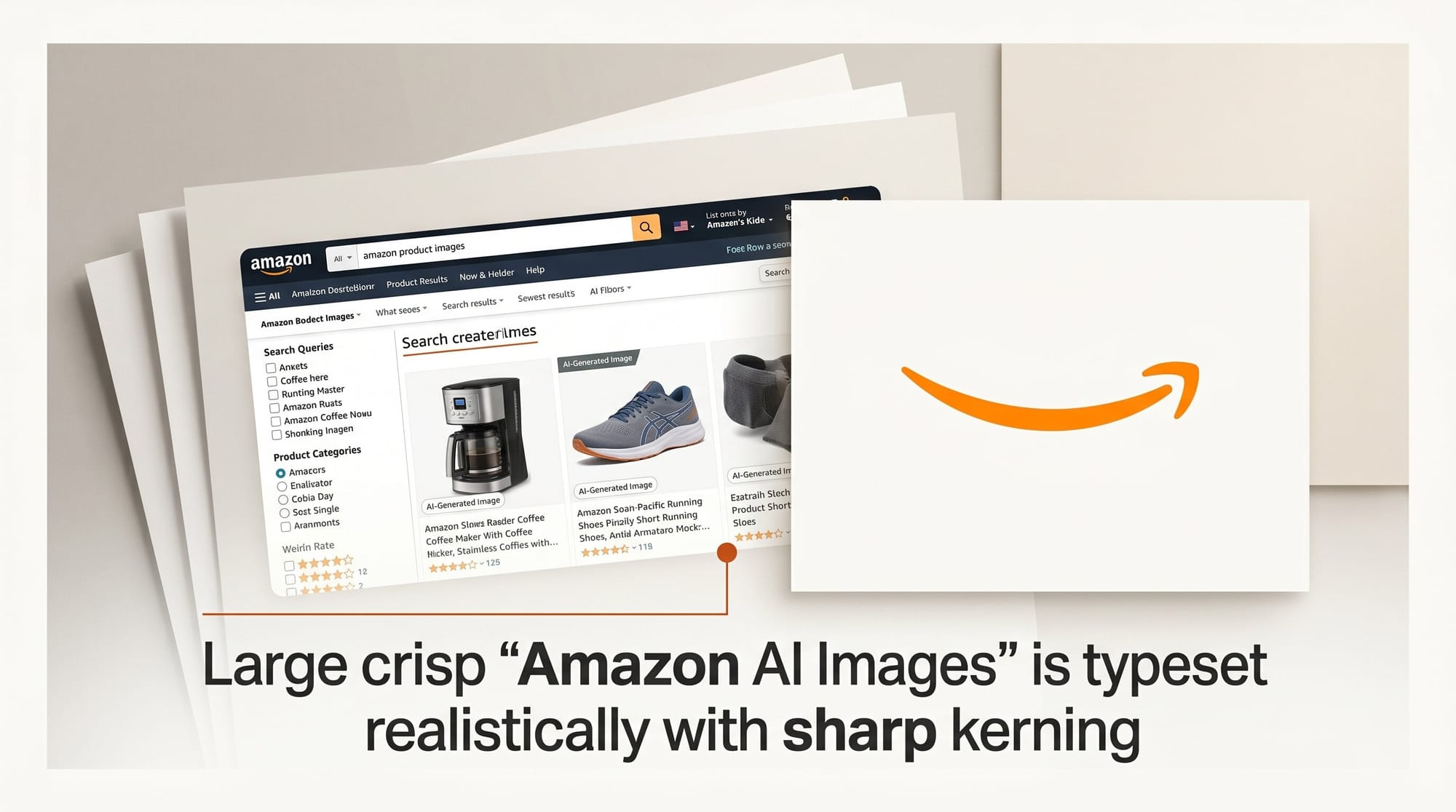 Amazon Adds AI Product Images to Search Results