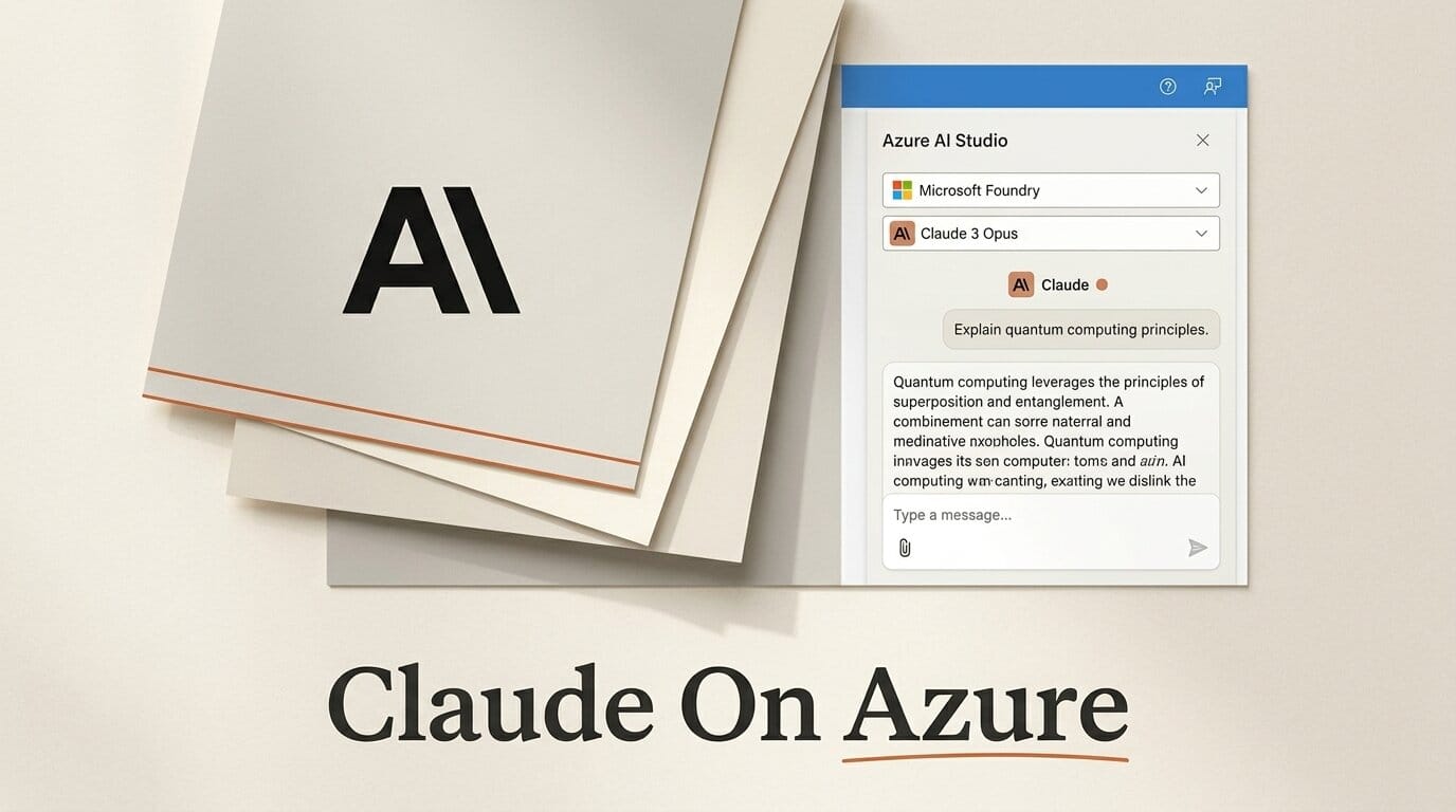 Claude Models Hit GA in Microsoft Foundry on Azure
