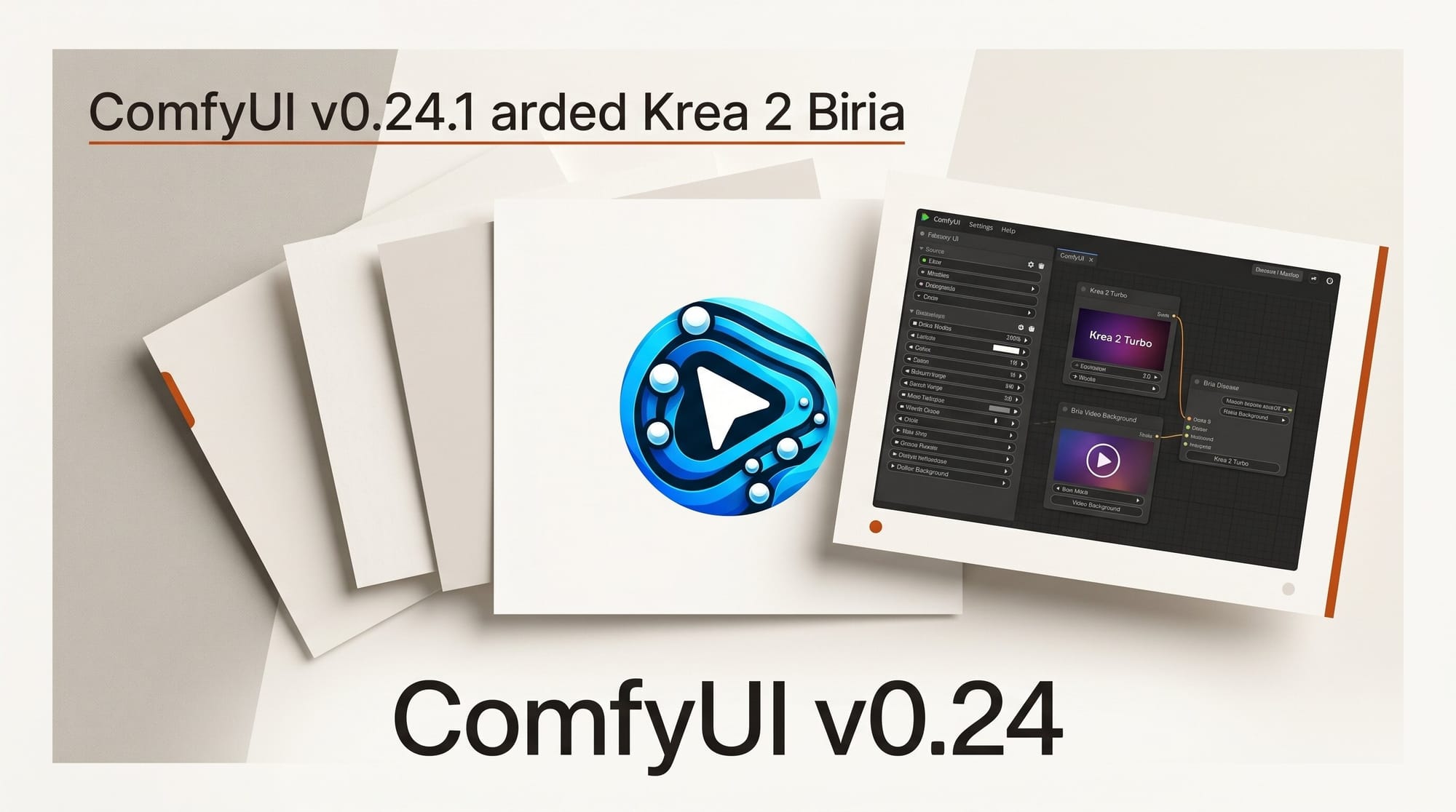 ComfyUI v0.24.1: Krea 2 Turbo and Bria Video Nodes