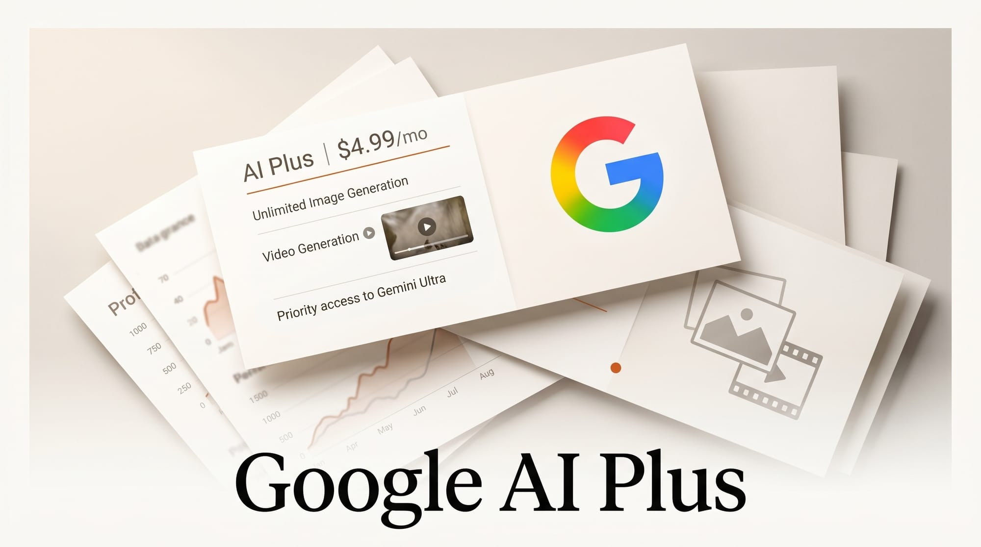 Google AI Plus Drops to $4.99 With Video and Image AI