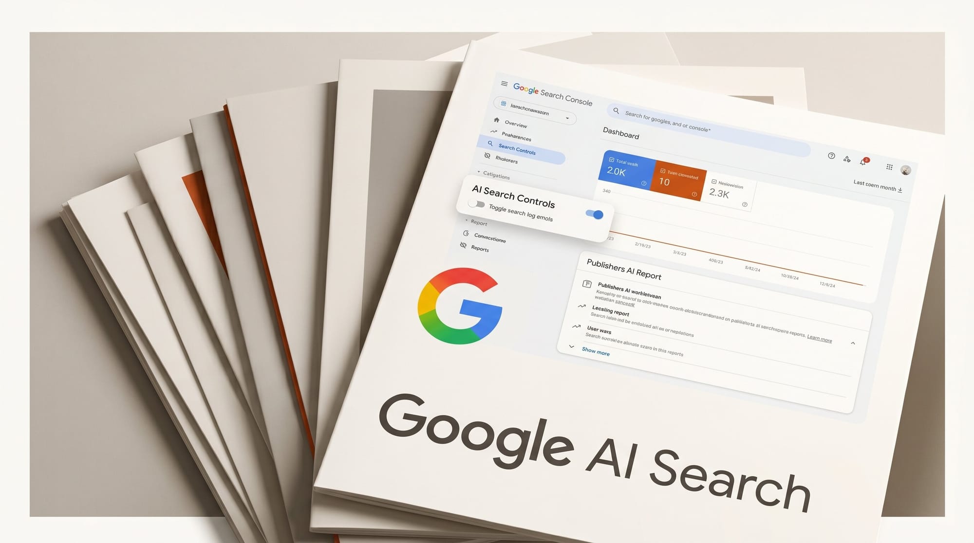 Google Adds AI Search Controls and Reports for Publishers