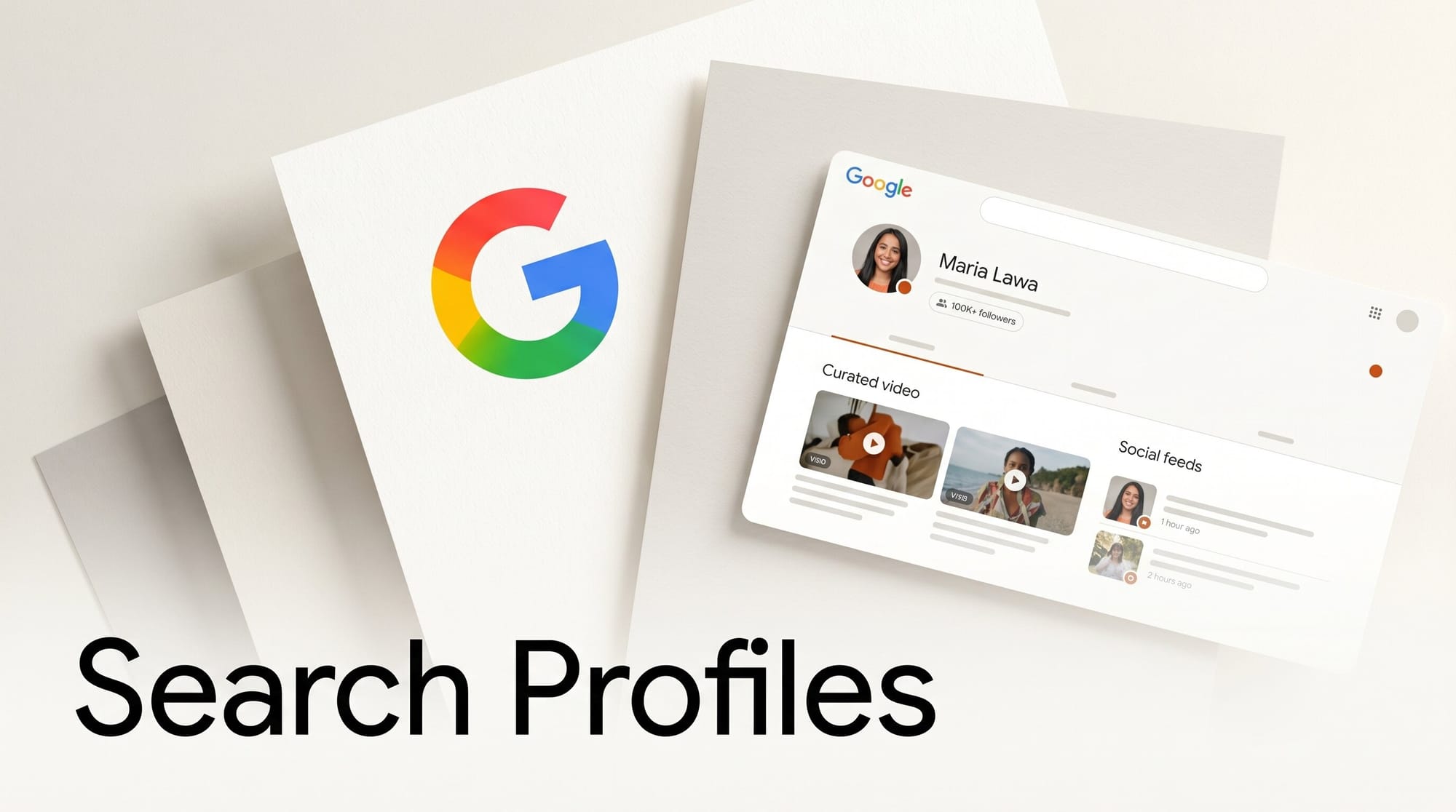 Google Search Profiles: Custom Pages for 100K+ Creators