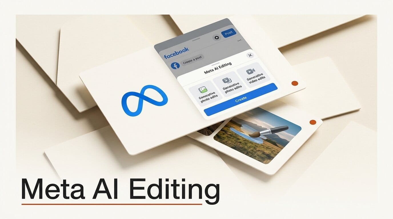 Meta Adds AI Photo and Video Editing to Facebook