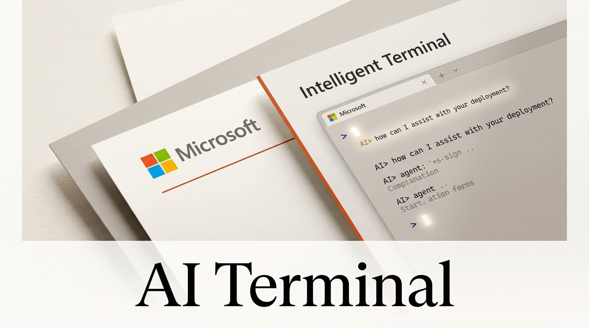 Microsoft Intelligent Terminal: AI in Your Shell