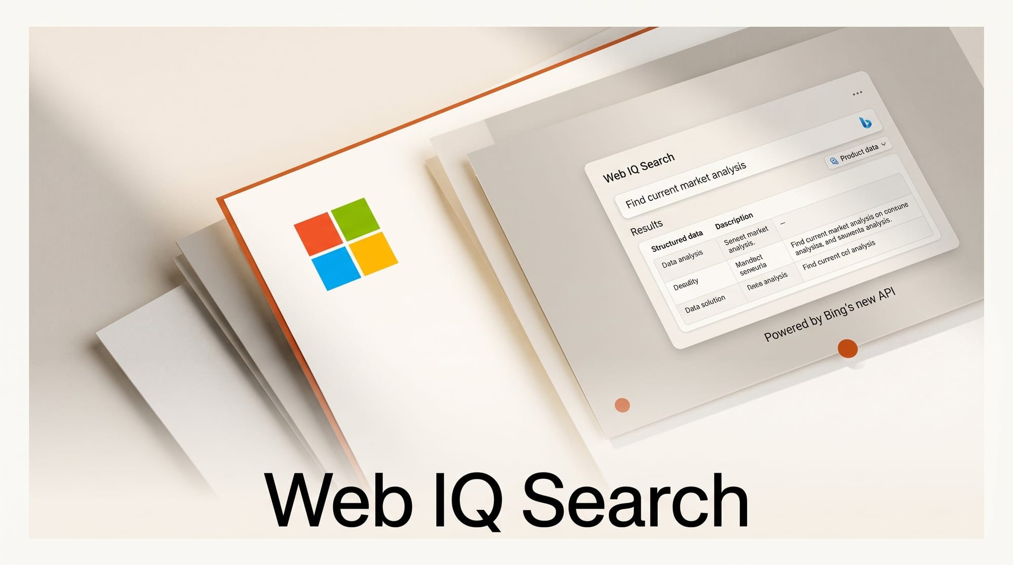 Microsoft Launches Web IQ: Bing Search API for AI Agents