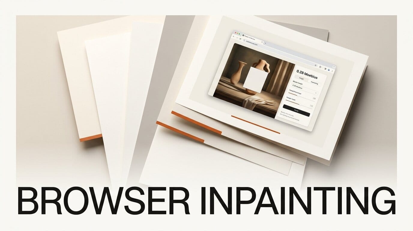 Moebius Inpainting Model Now Runs Free in Your Browser