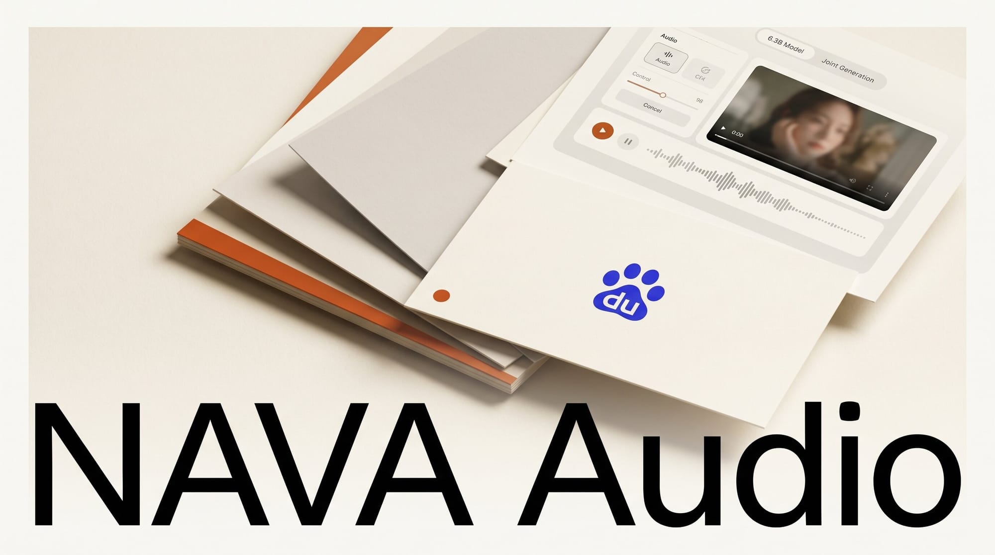 NAVA: Baidu Open-Sources 6.3B Audio-Video AI Model