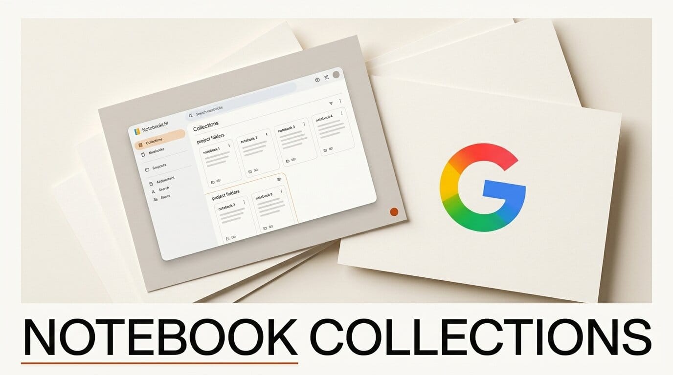 Google Tests Notebook Collections for NotebookLM