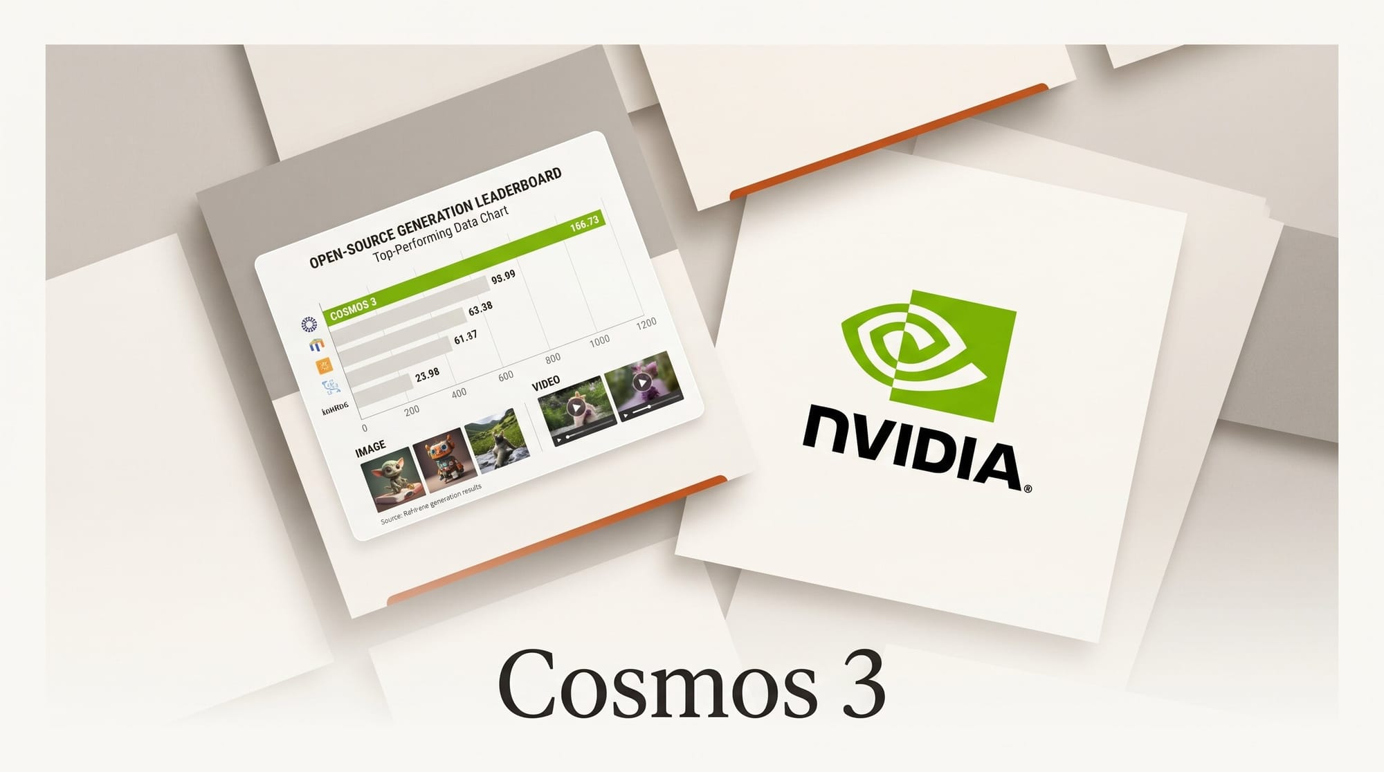 NVIDIA Cosmos 3 Tops Open-Source Image and Video Benchmarks