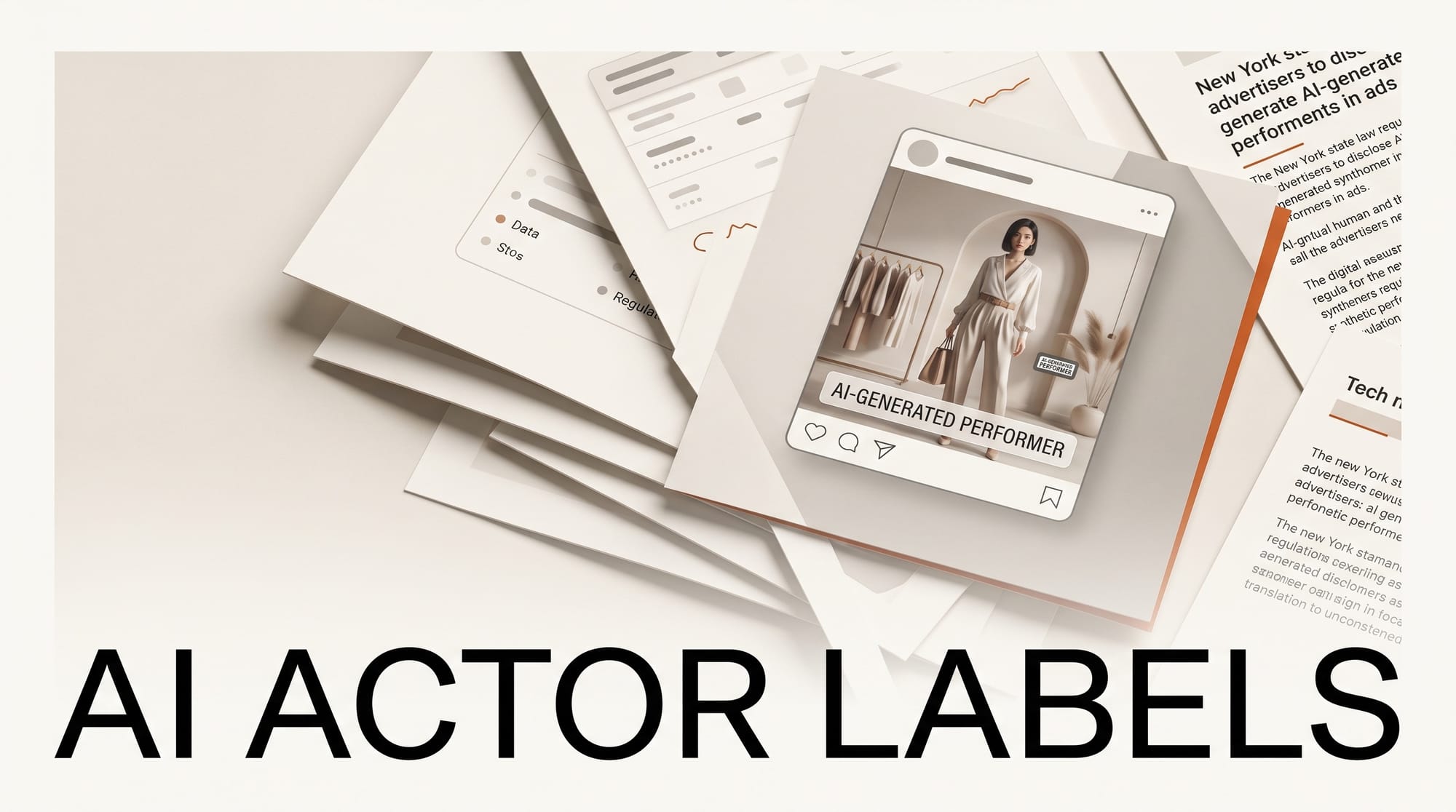 NY Law Requires AI Synthetic Performer Ad Labels