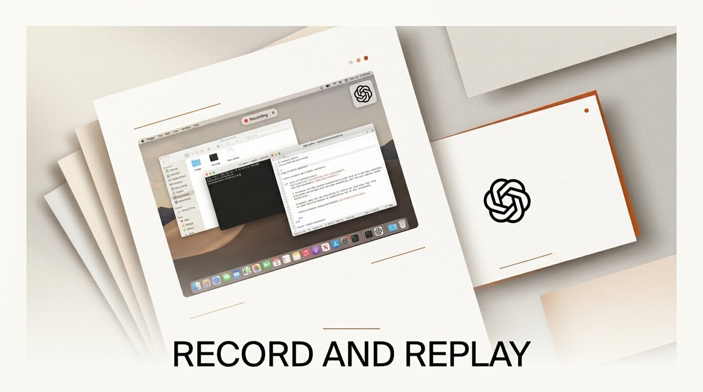 OpenAI Codex Record & Replay Turns Demos Into Skills