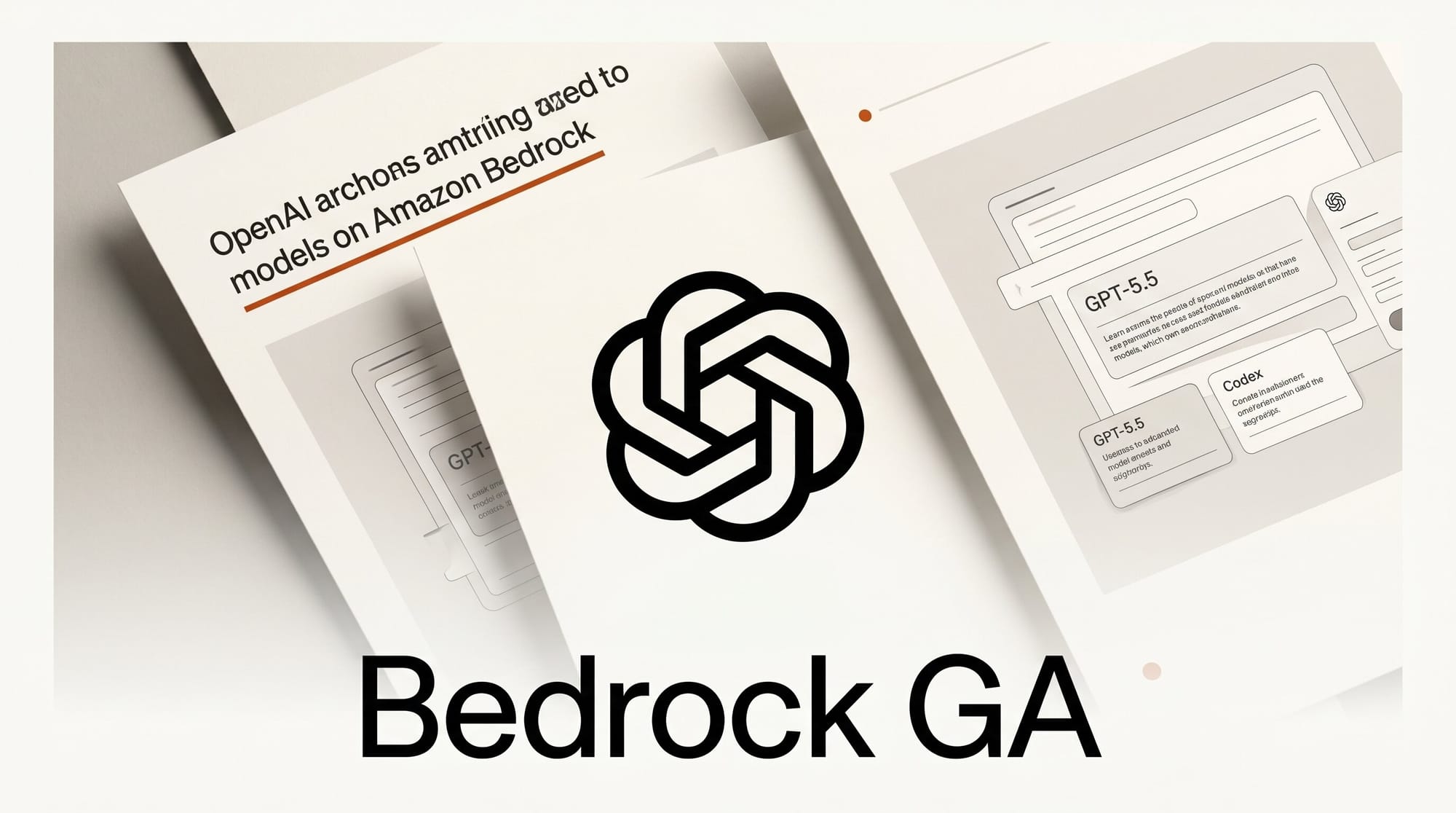 OpenAI GPT-5.5 and Codex Now GA on Amazon Bedrock