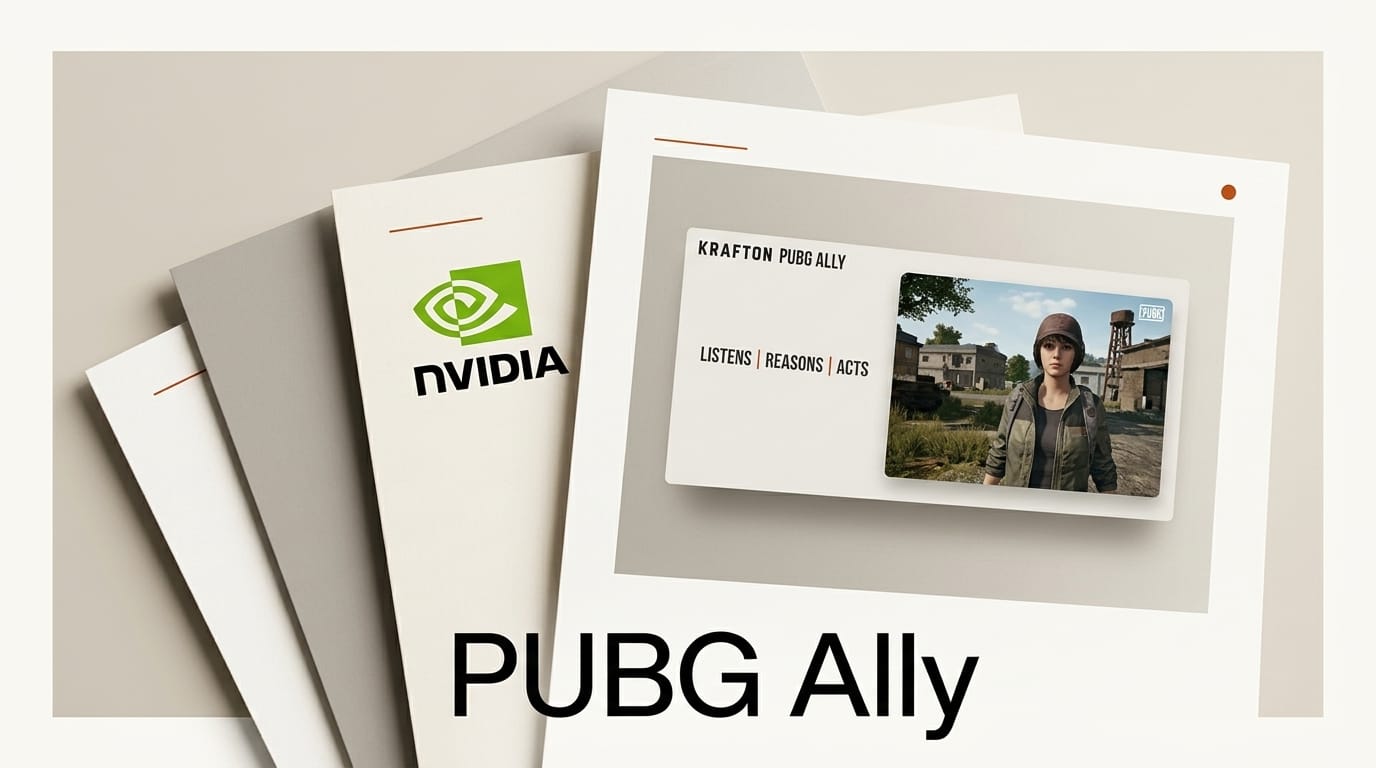 PUBG Ally: KRAFTON's On-Device AI Teammate