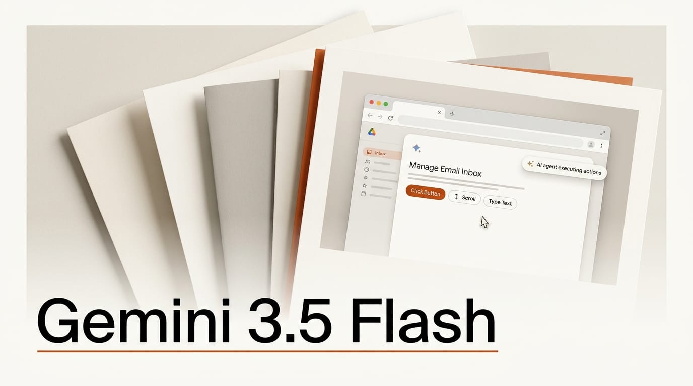 Gemini 3.5 Flash Adds Computer Use for AI Agents