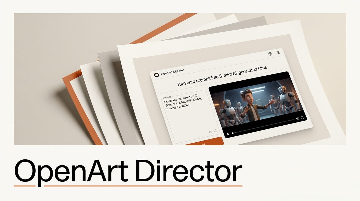 OpenArt Director Turns Chats Into Five-Minute AI Films