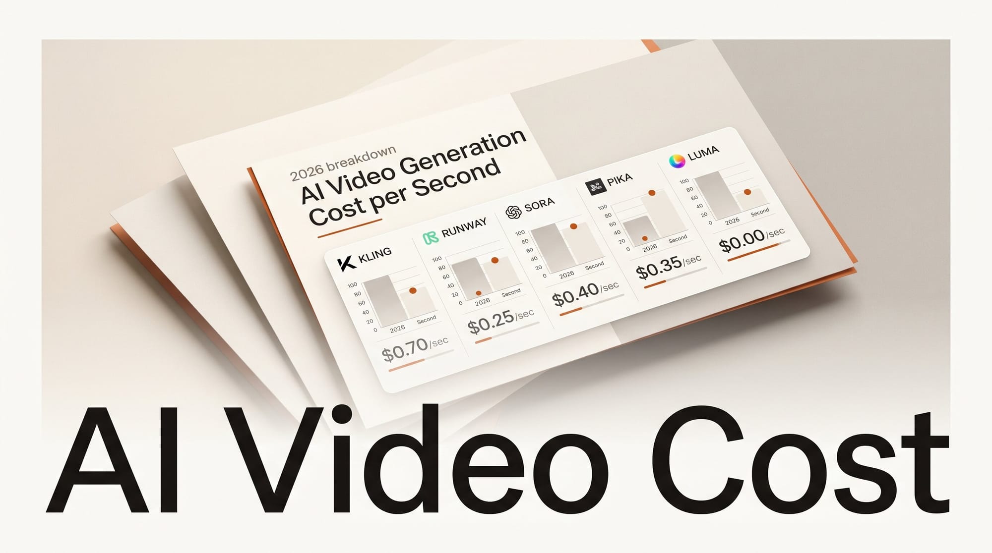 AI Video Generation Cost in 2026: Price Per Second
