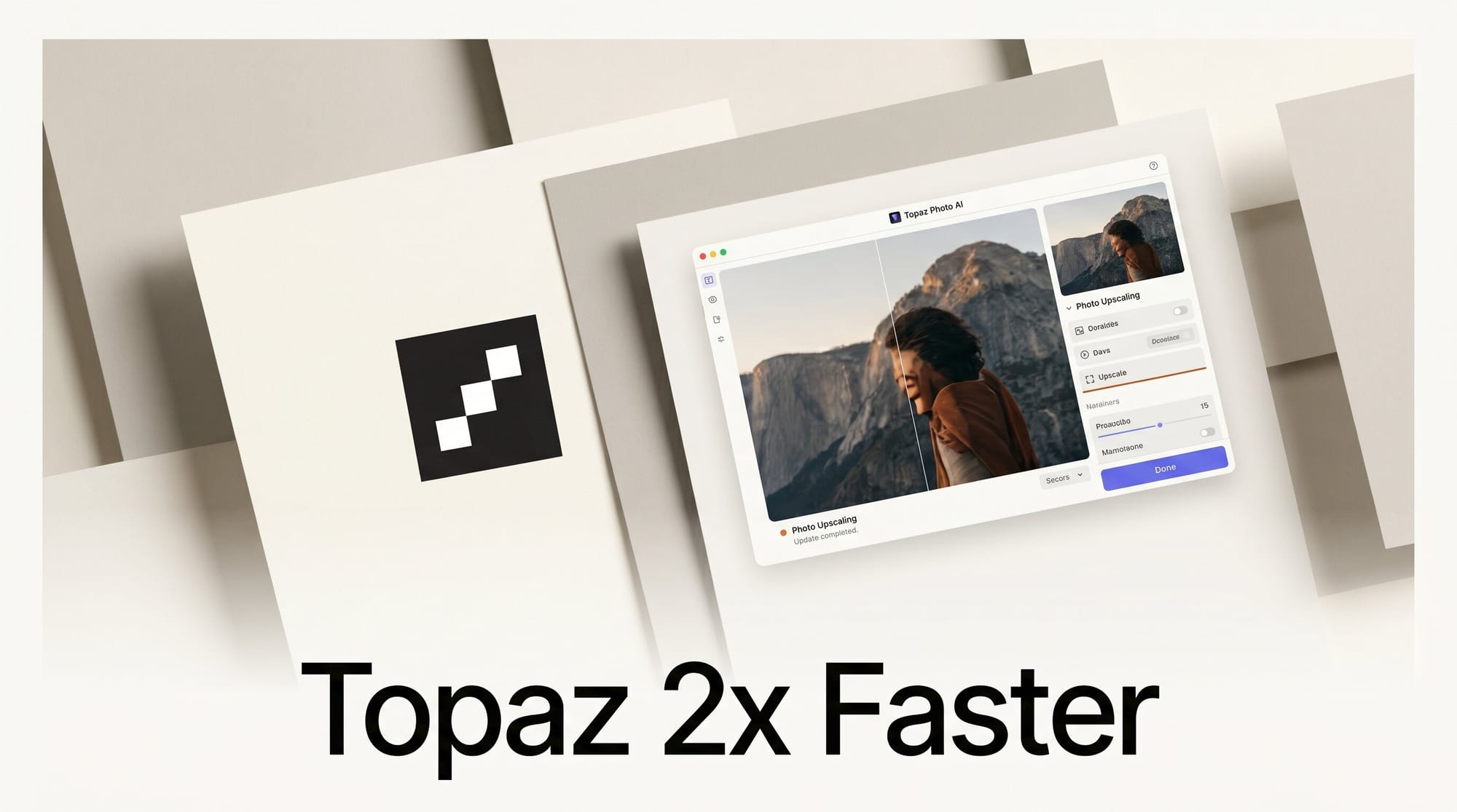 Topaz Mac Update: 2x Faster Photo Upscaling