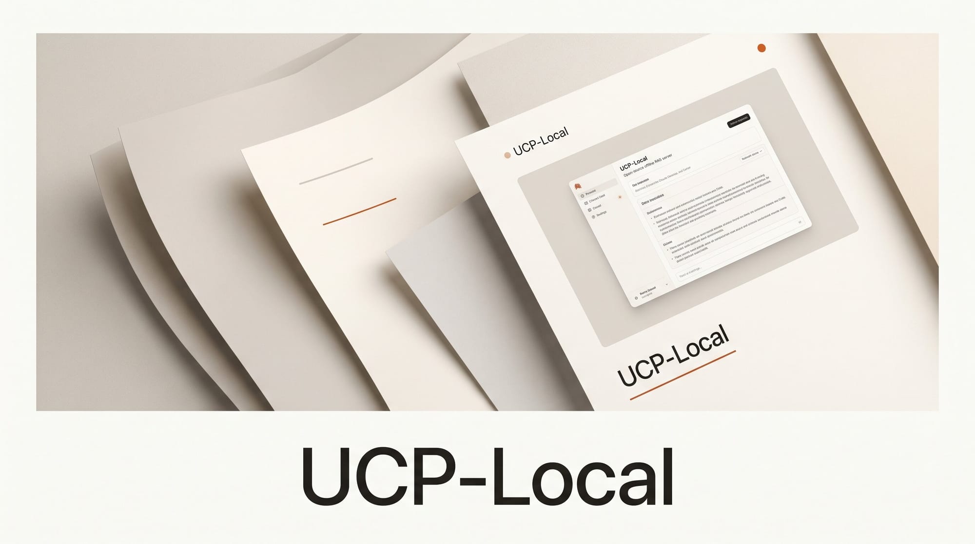 UCP-Local: Offline RAG for Claude Desktop and Cursor